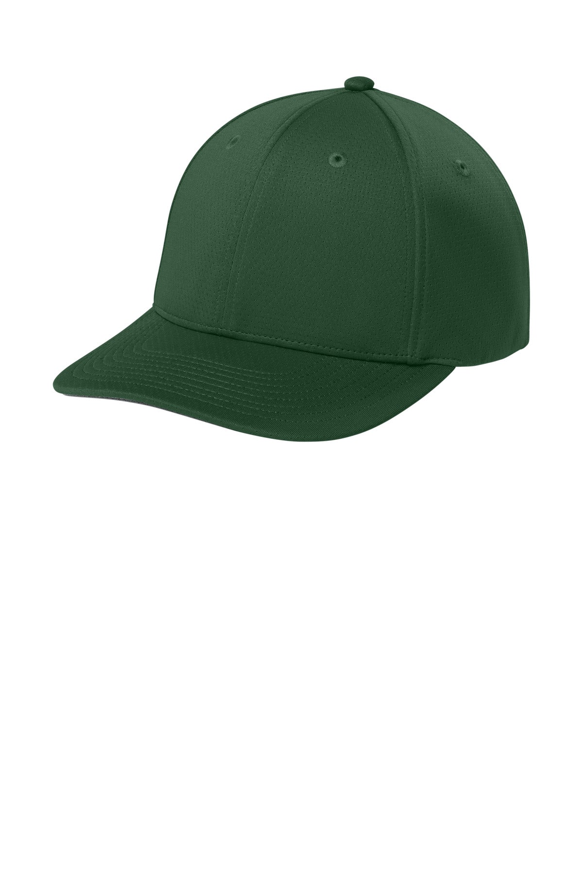 Sport-Tek Impact Mesh Stretch-Tek Adjustable Cap - Forest Green
