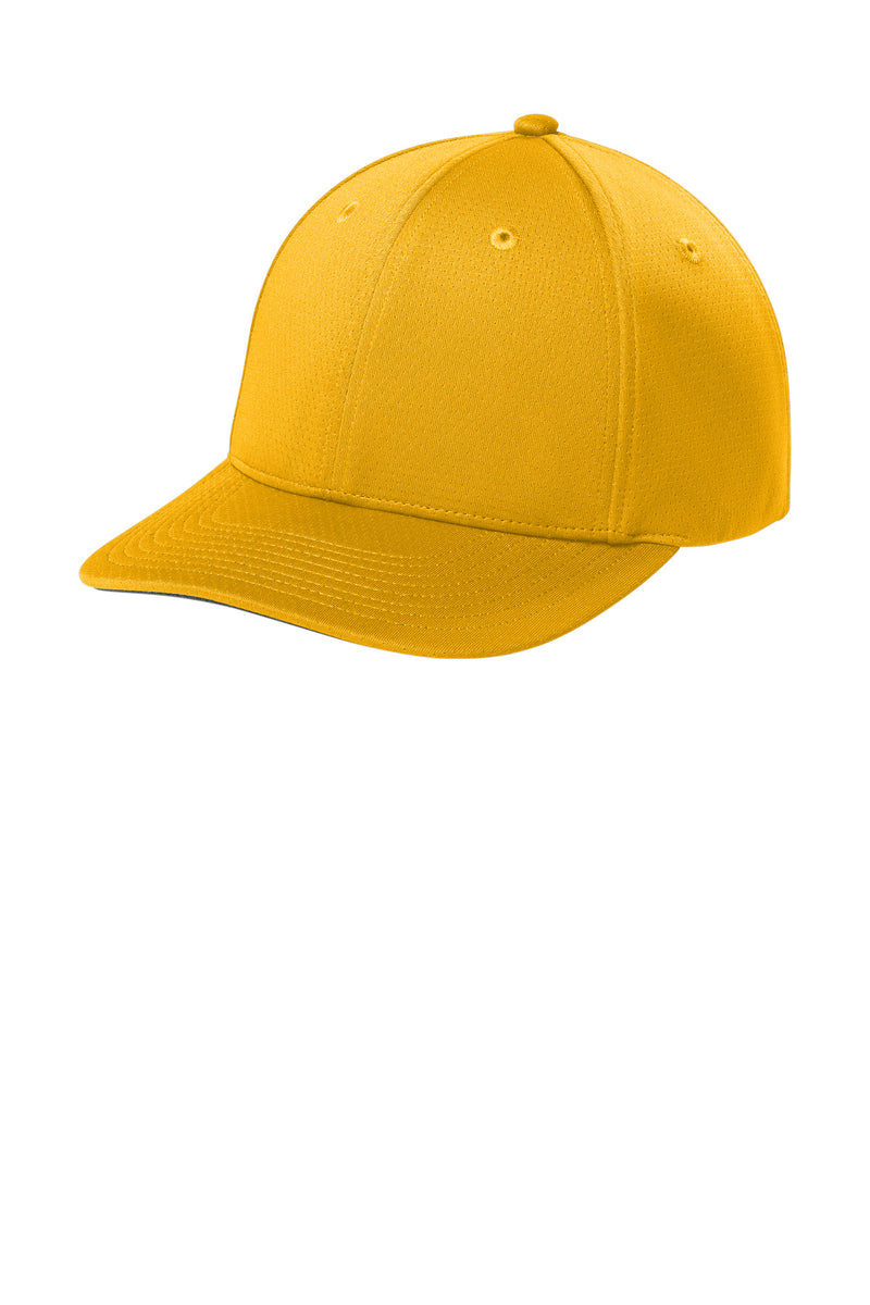 Sport-Tek Impact Mesh Stretch-Tek Adjustable Cap - Gold
