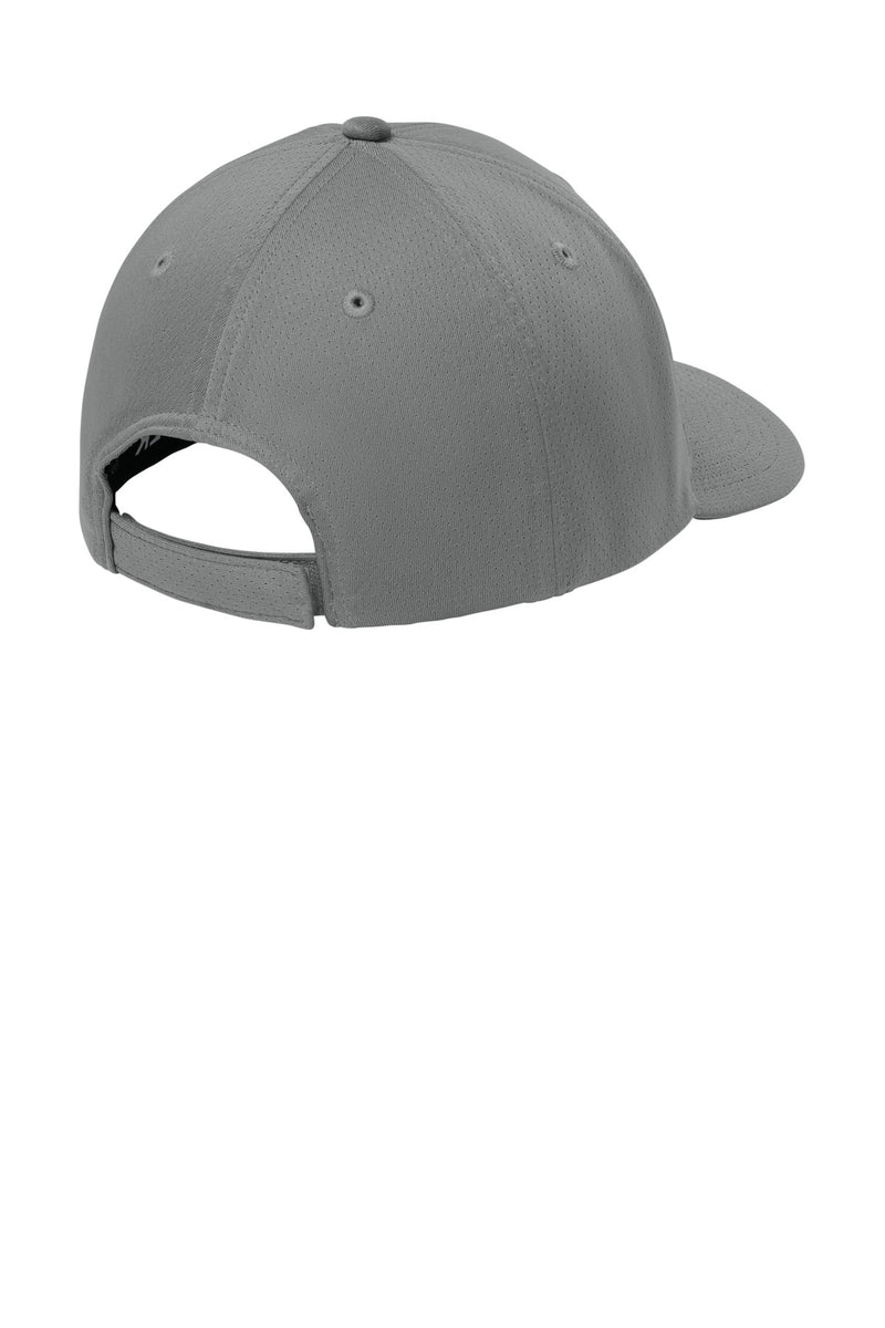 Sport-Tek Impact Mesh Stretch-Tek Adjustable Cap - Grey Concrete