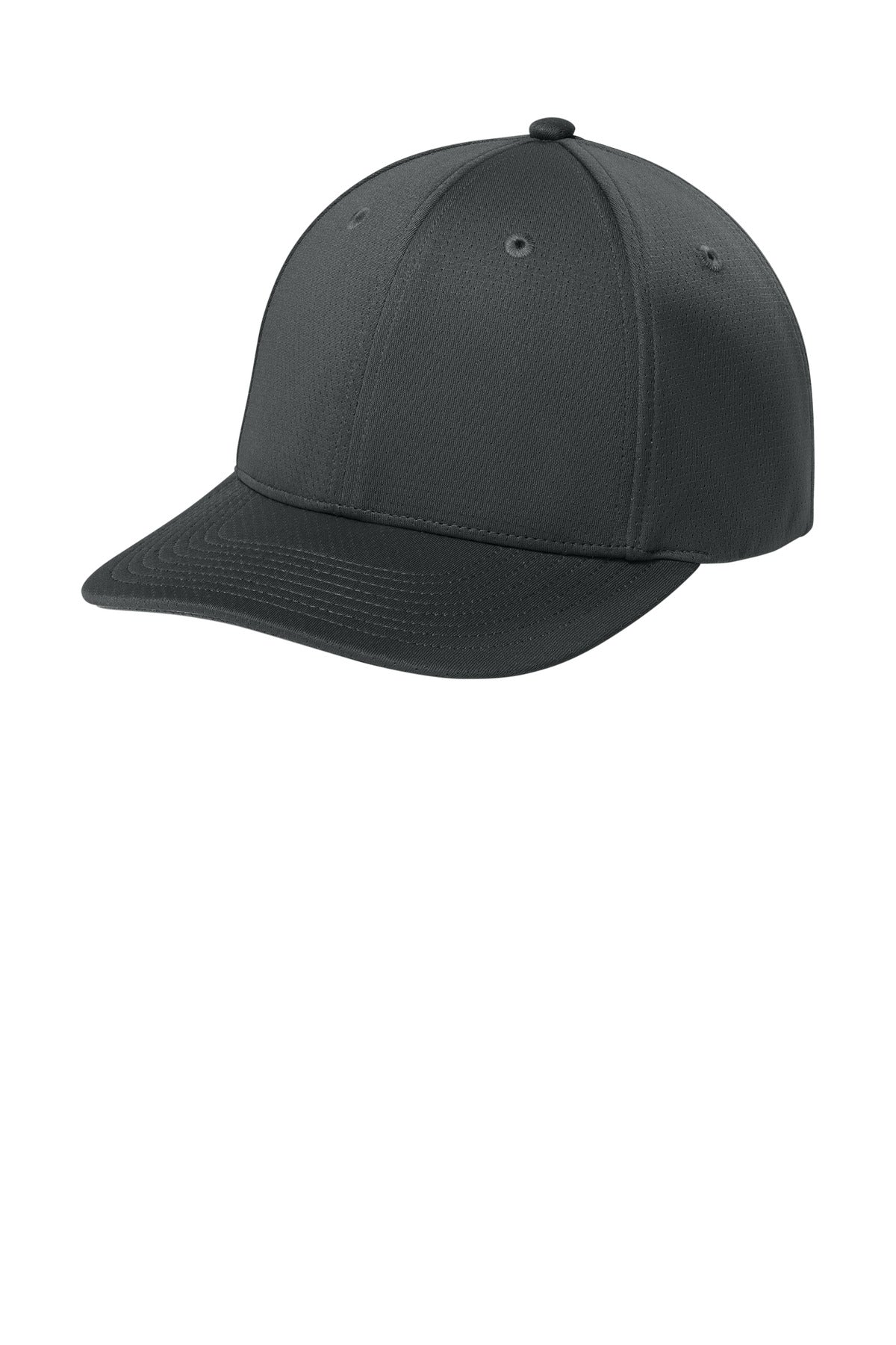 Sport-Tek Impact Mesh Stretch-Tek Adjustable Cap - Iron Grey