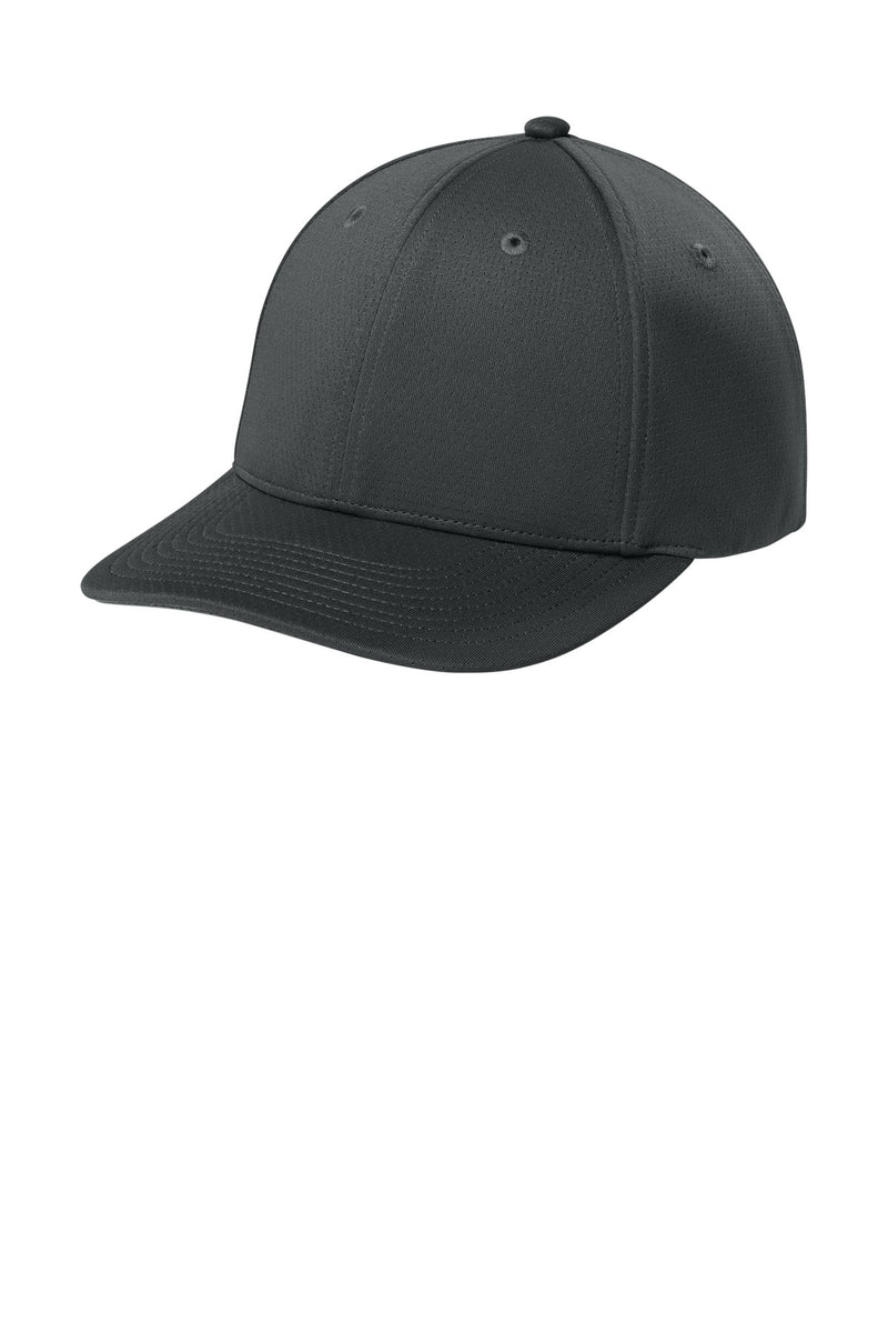 Sport-Tek Impact Mesh Stretch-Tek Adjustable Cap - Iron Grey