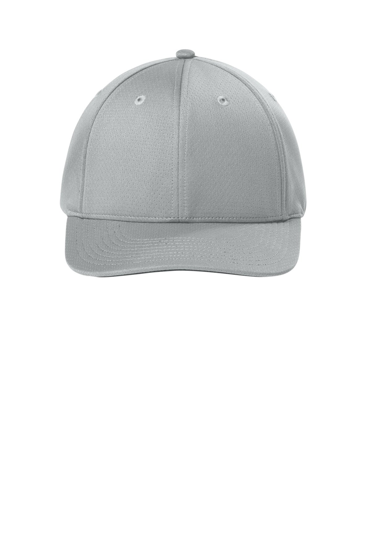Sport-Tek Impact Mesh Stretch-Tek Adjustable Cap - Silver