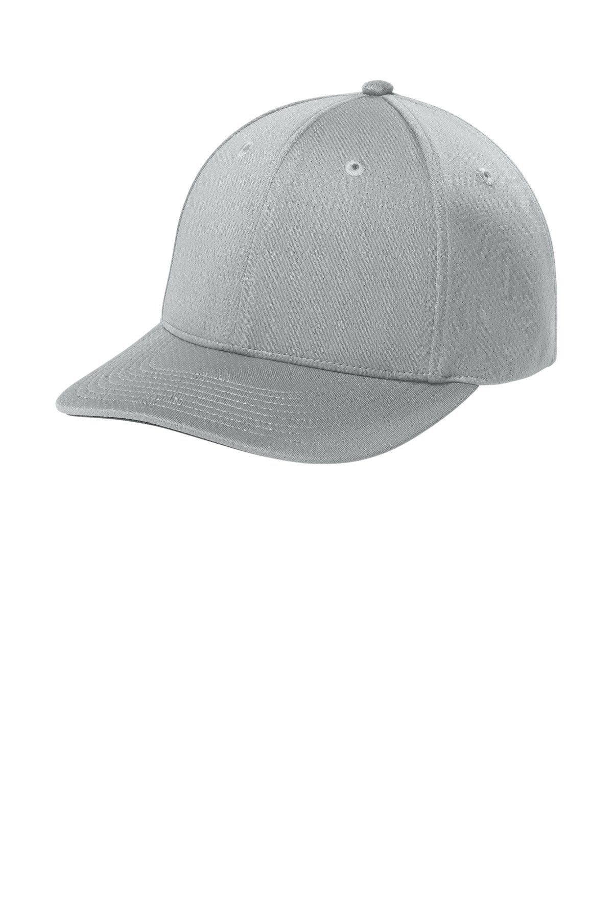 Sport-Tek Impact Mesh Stretch-Tek Adjustable Cap - Silver