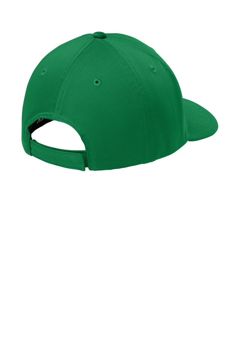 Sport-Tek Impact Mesh Stretch-Tek Adjustable Cap - True Kelly Green