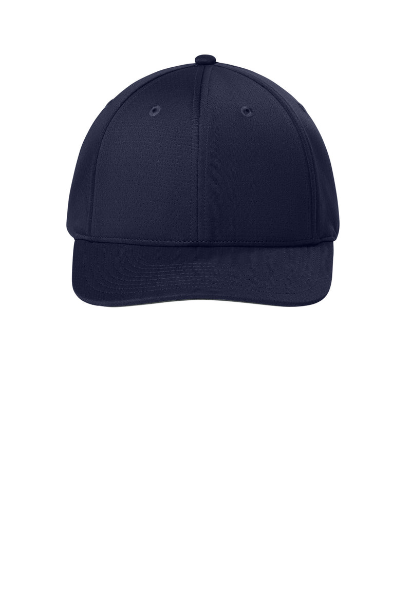 Sport-Tek Impact Mesh Stretch-Tek Adjustable Cap - True Navy
