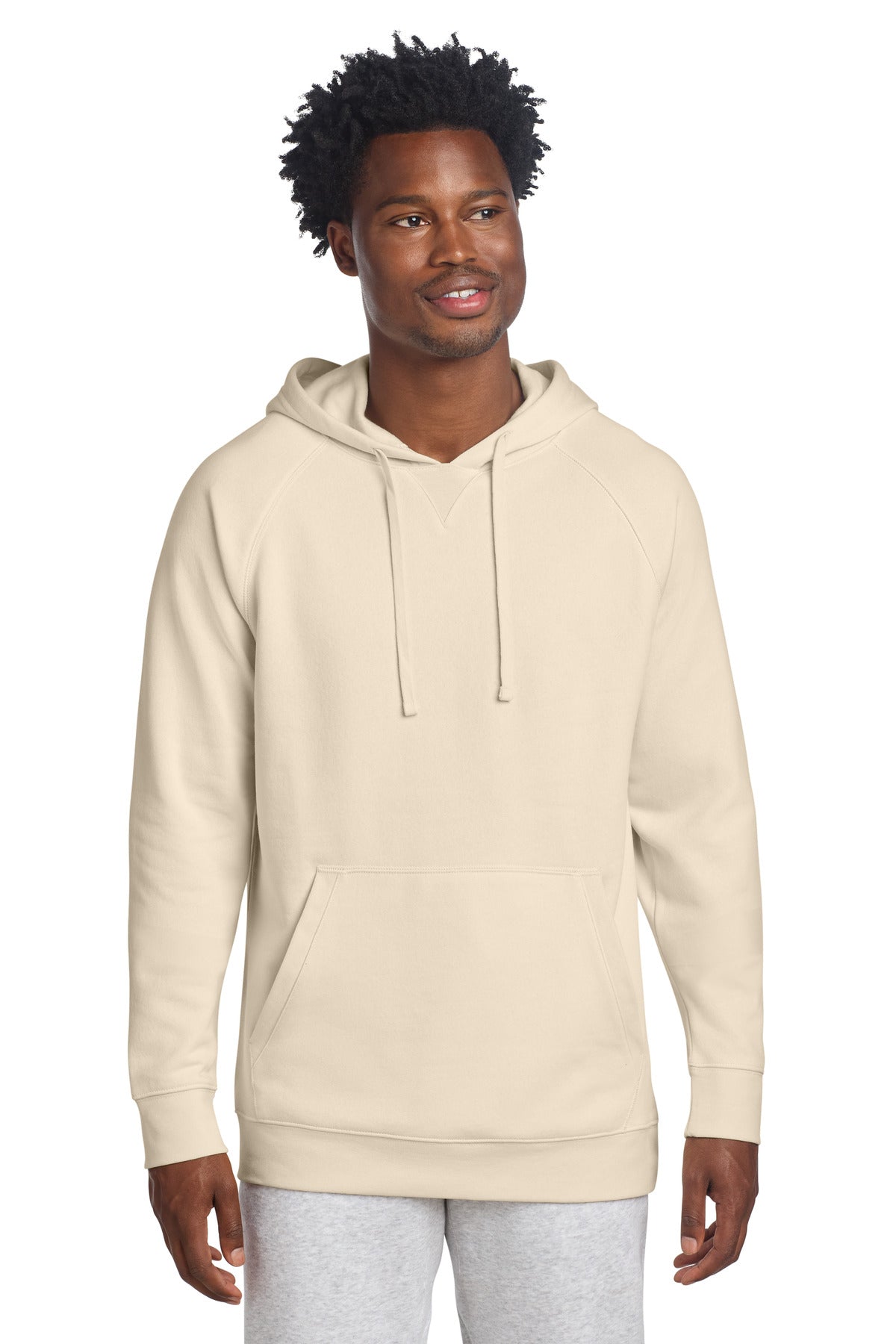 Sport-Tek Drive Fleece Pullover Hoodie - Ecru