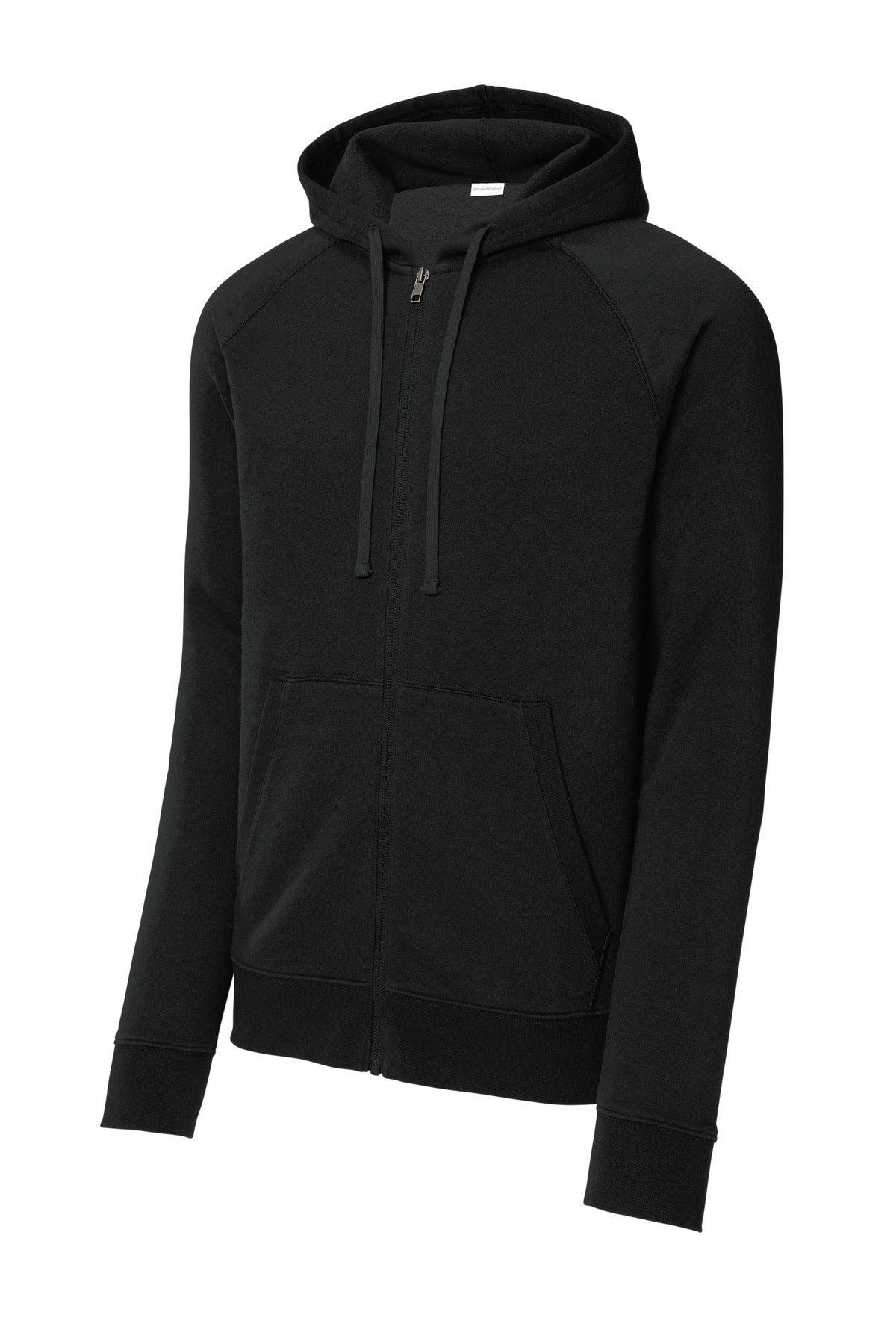 Sport-Tek Drive Fleece Hooded Full-Zip - Black