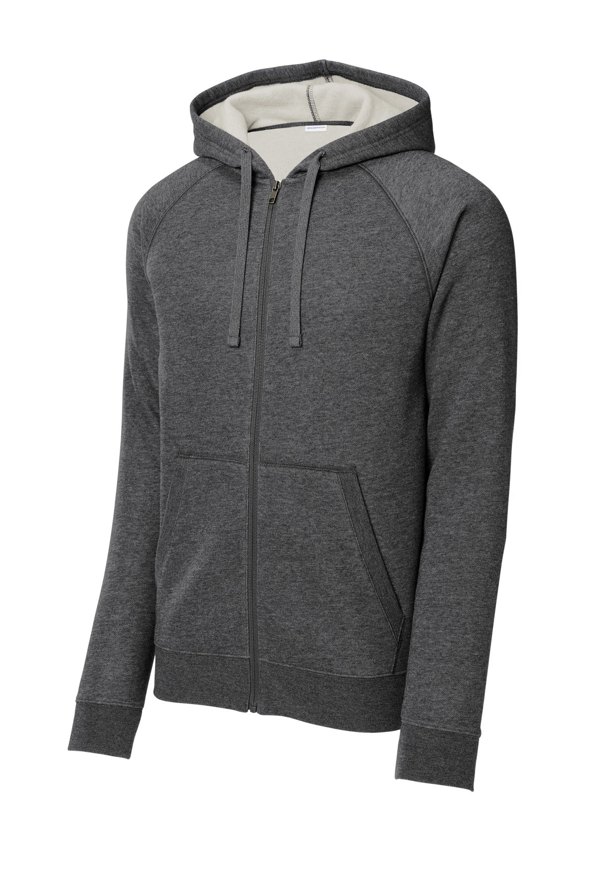 Sport-Tek Drive Fleece Hooded Full-Zip - Graphite Heather