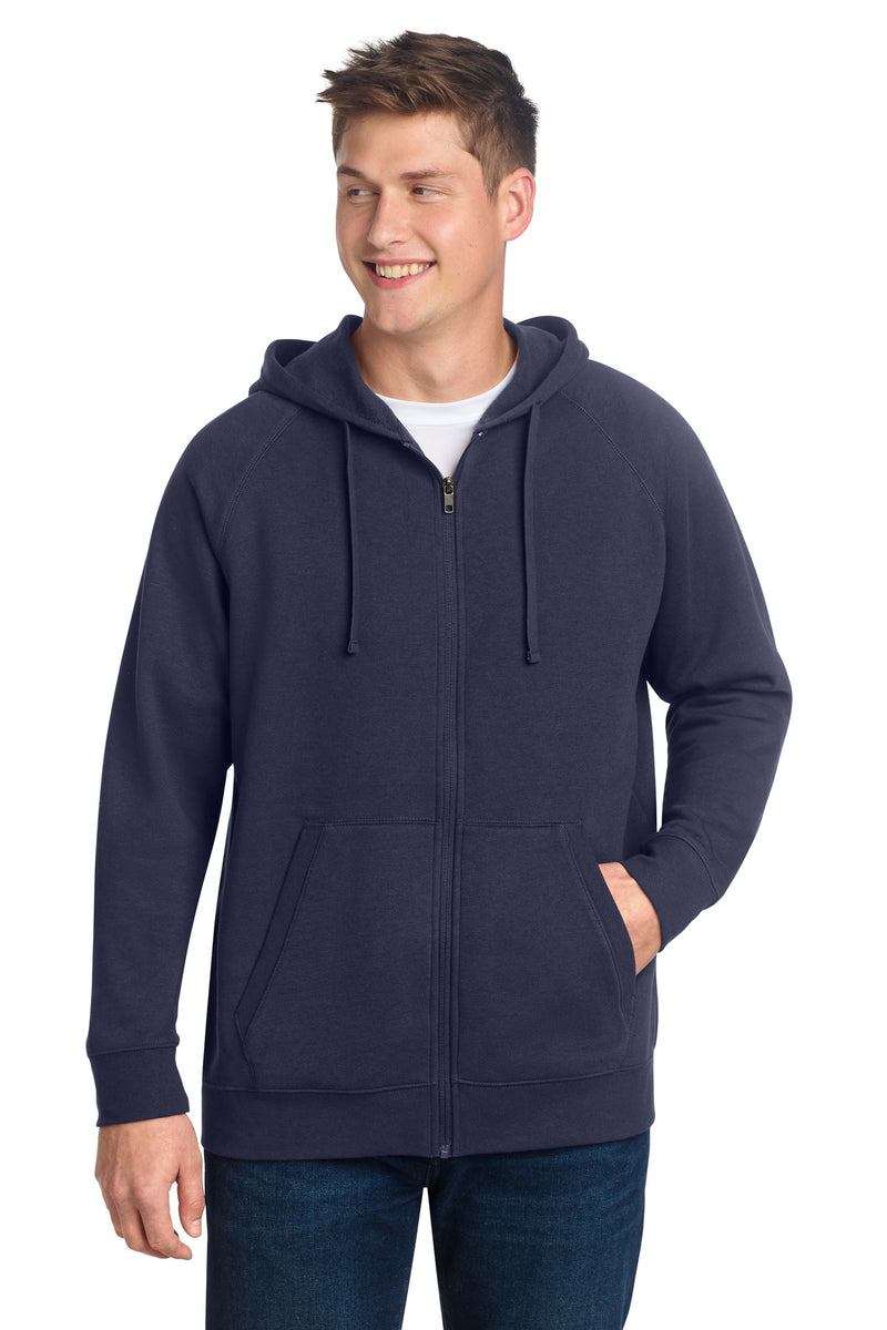 Sport-Tek Drive Fleece Hooded Full-Zip - True Navy