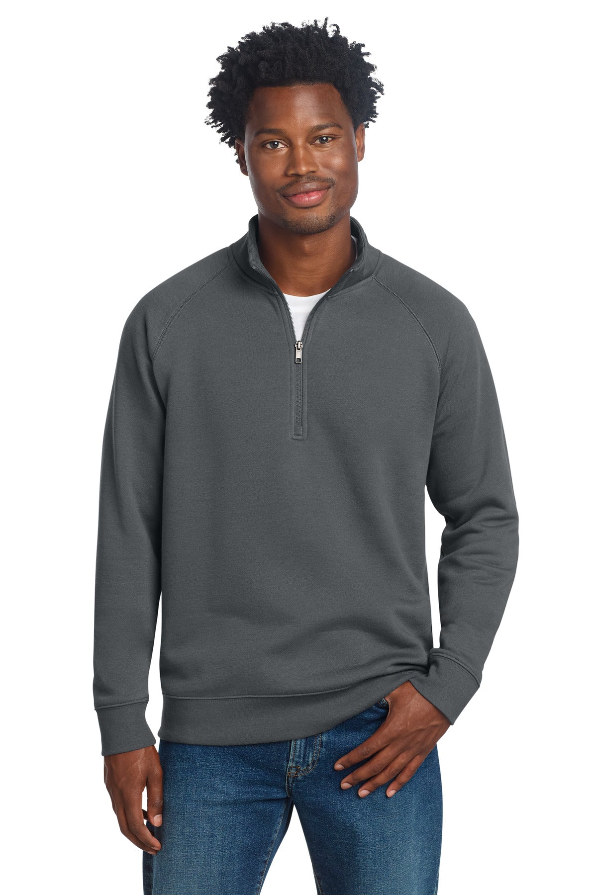 Sport-Tek Drive Fleece 1/4-Zip Pullover - Dark Smoke Grey