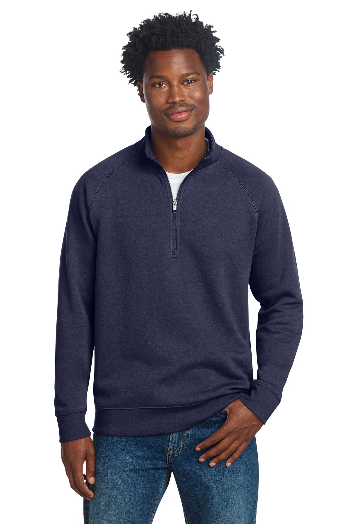 Sport-Tek Drive Fleece 1/4-Zip Pullover - True Navy