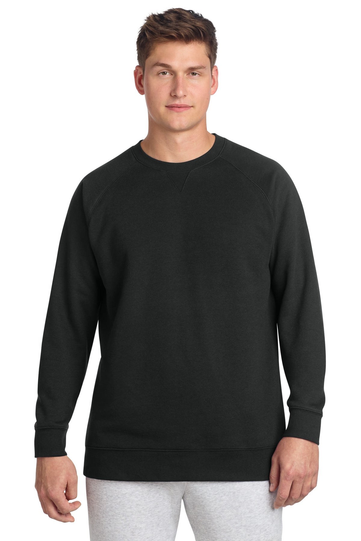 Sport-Tek Drive Fleece Crewneck - Black