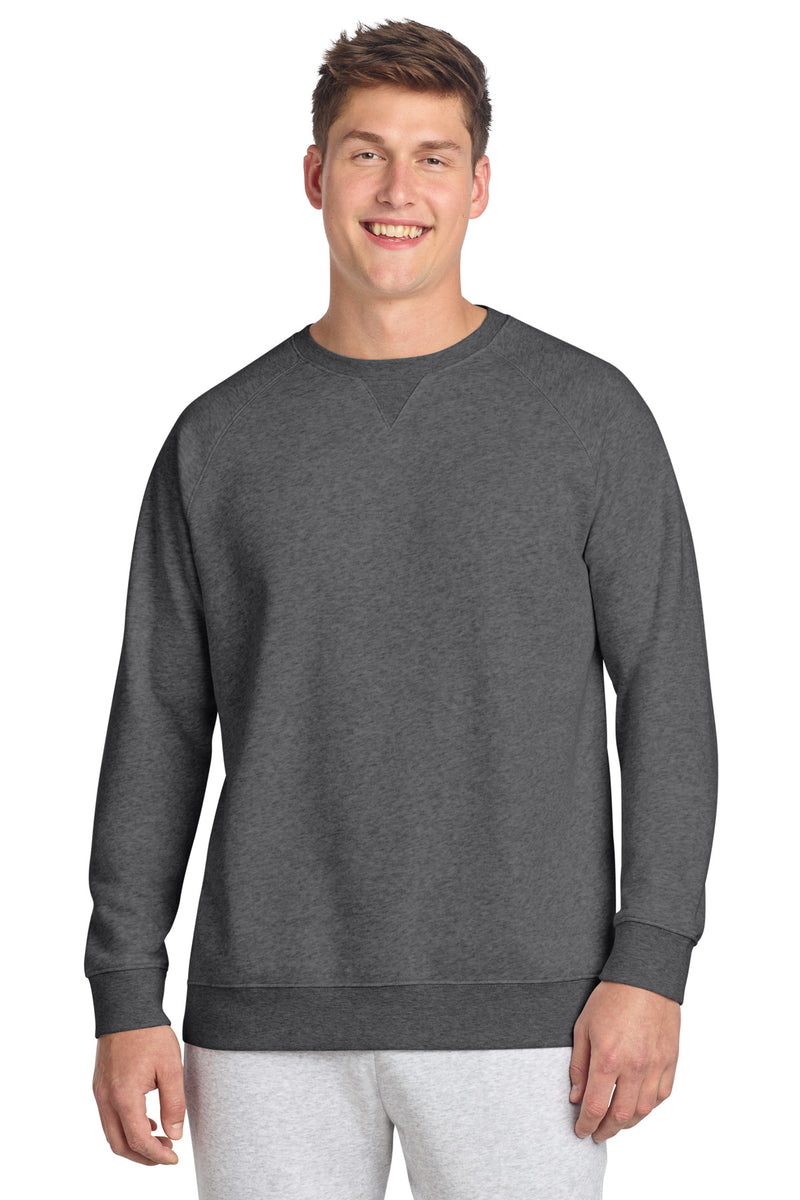 Sport-Tek Drive Fleece Crewneck - Graphite Heather