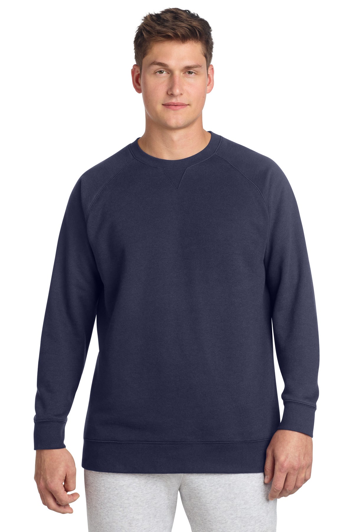 Sport-Tek Drive Fleece Crewneck - True Navy