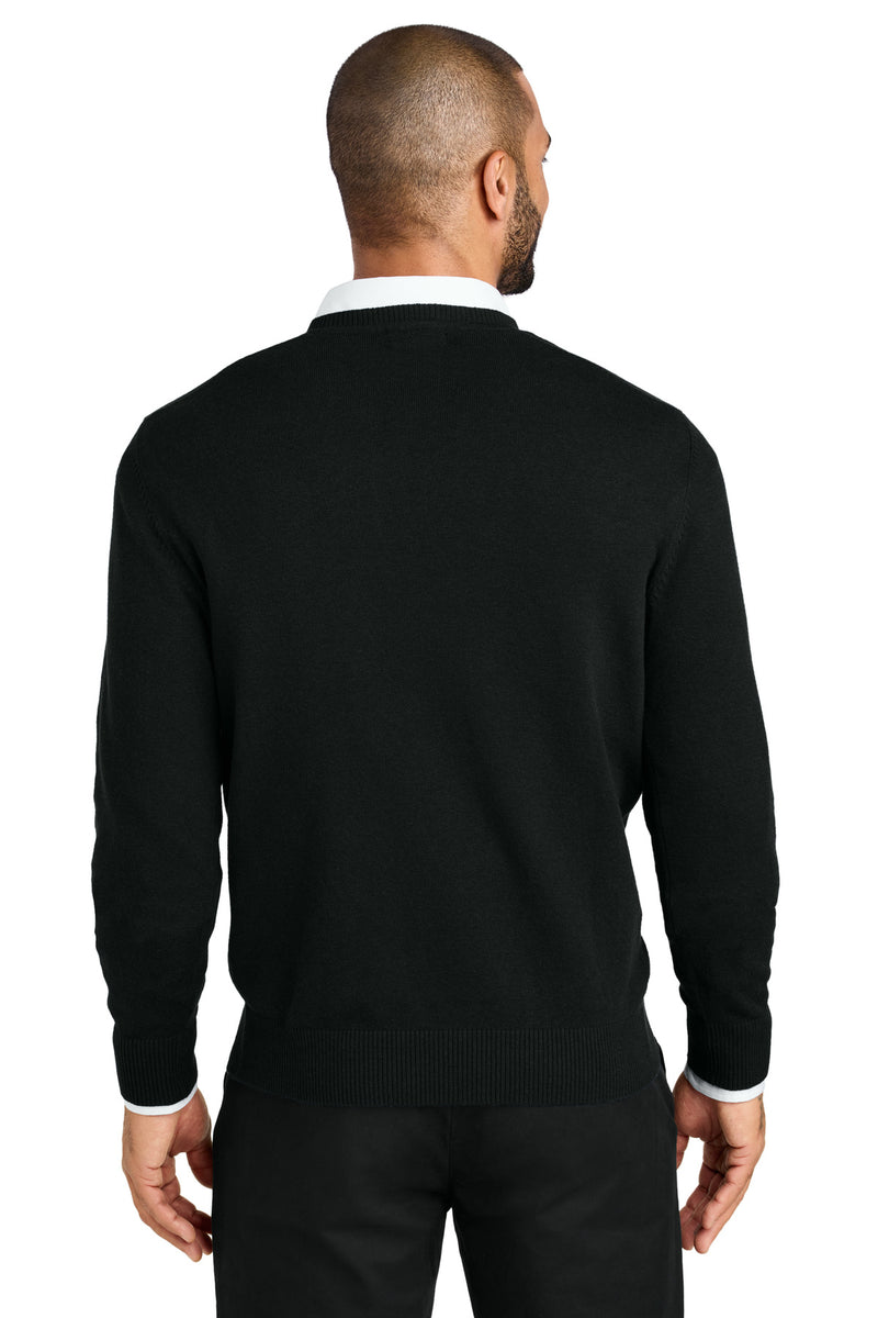 Port Authority Easy Care V-Neck Sweater - Deep Black
