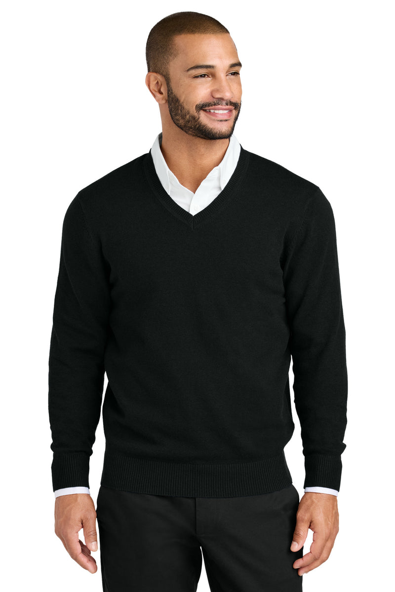 Port Authority Easy Care V-Neck Sweater - Deep Black