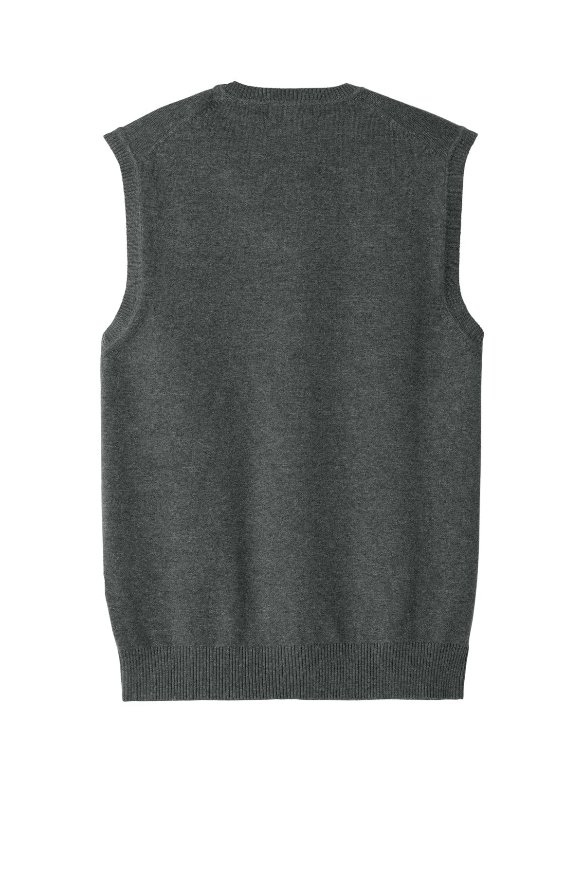 Port Authority Easy Care Sweater Vest - Charcoal Heather