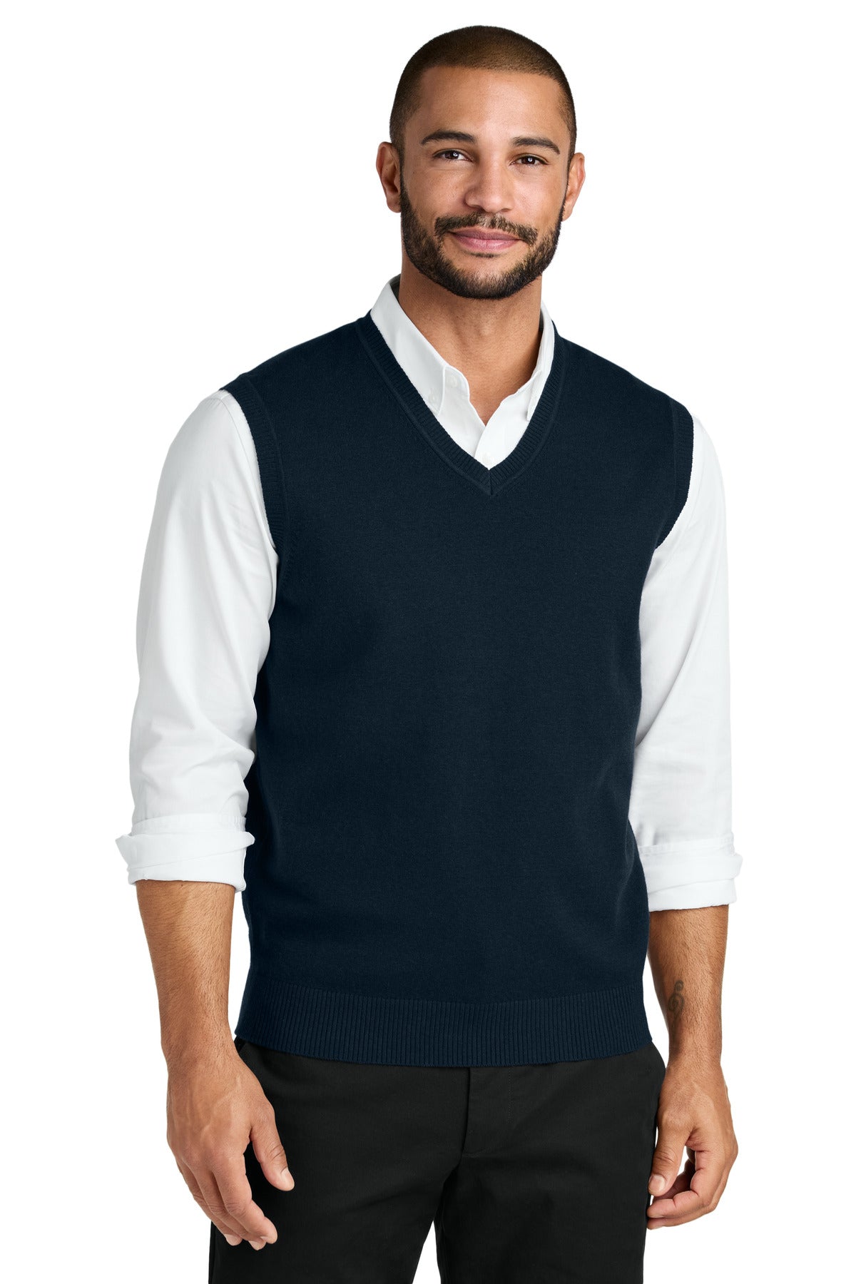 Port Authority Easy Care Sweater Vest - River Blue Navy