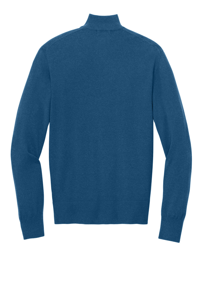 Port Authority Easy Care 1/4-Zip Sweater - Aegean Blue Heather