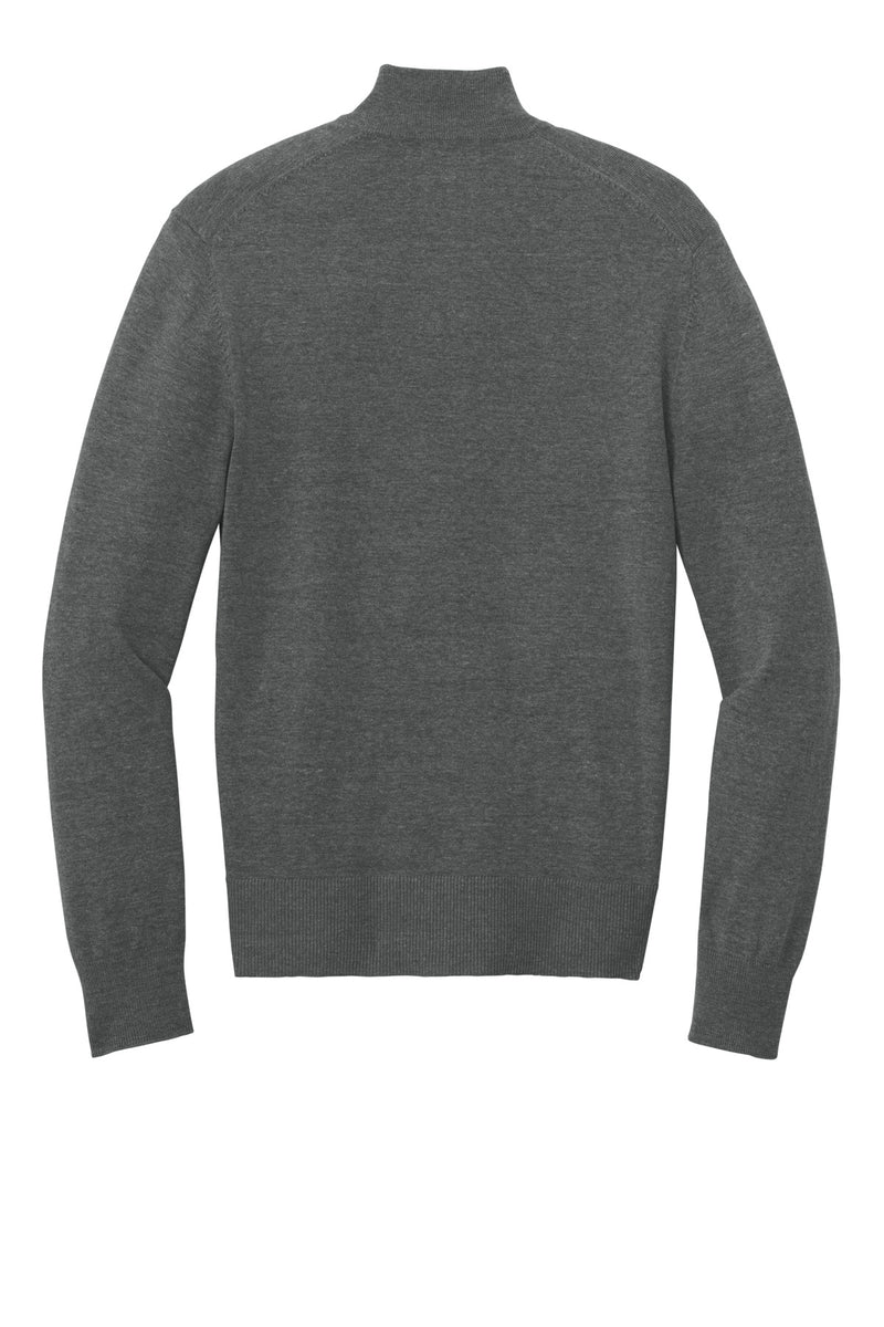 Port Authority Easy Care 1/4-Zip Sweater - Charcoal Heather