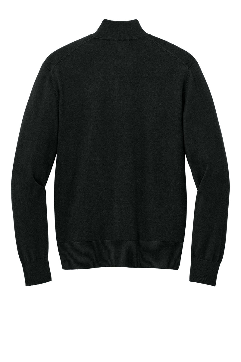 Port Authority Easy Care 1/4-Zip Sweater - Deep Black