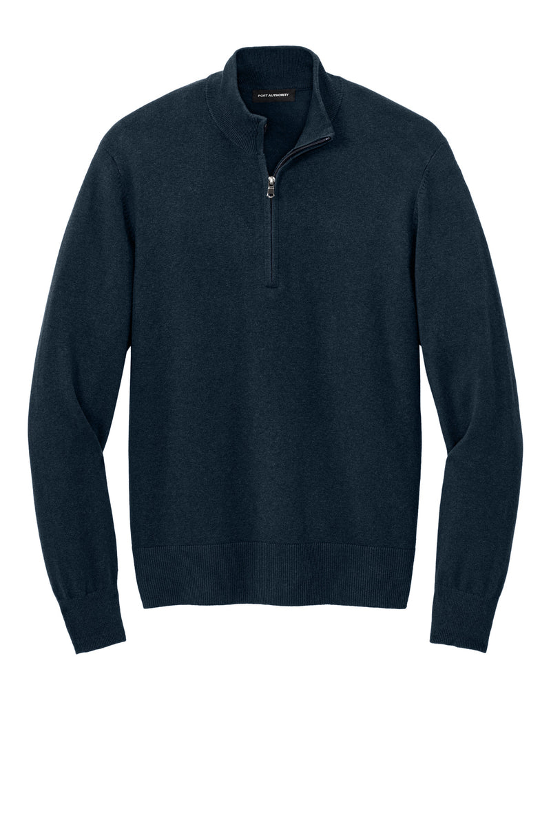 Port Authority Easy Care 1/4-Zip Sweater - River Blue Navy