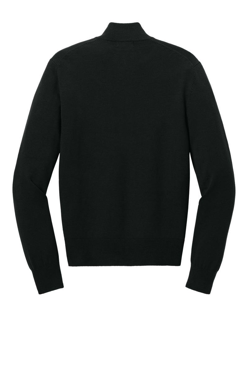 Port Authority Easy Care Full-Zip Sweater - Deep Black