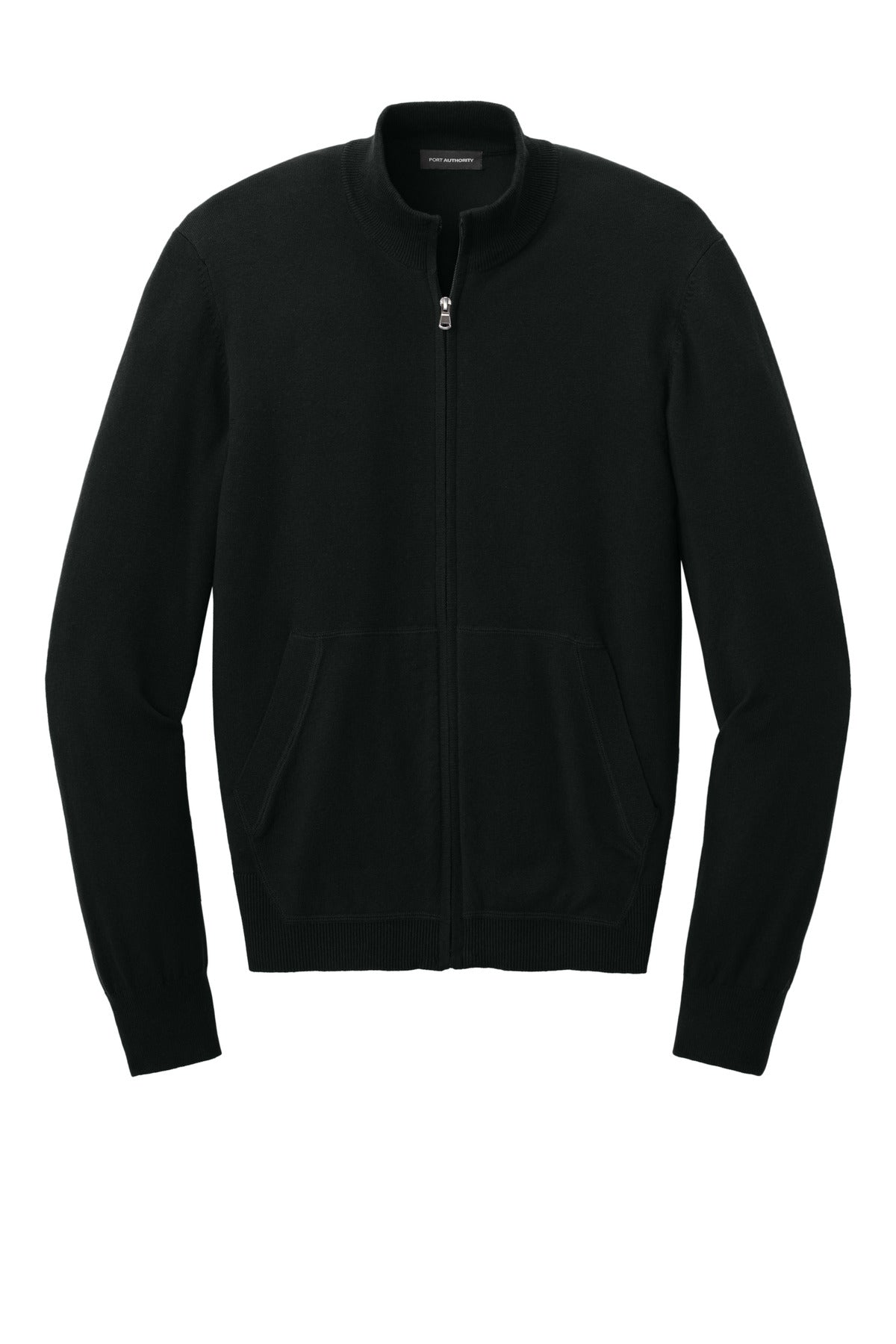 Port Authority Easy Care Full-Zip Sweater - Deep Black
