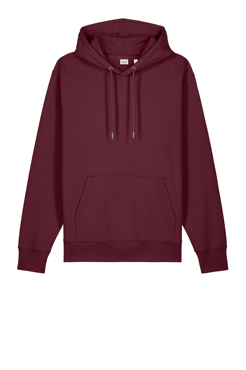 Stanley/Stella Unisex Cruiser 2.0 Hooded Sweatshirt - Burgundy