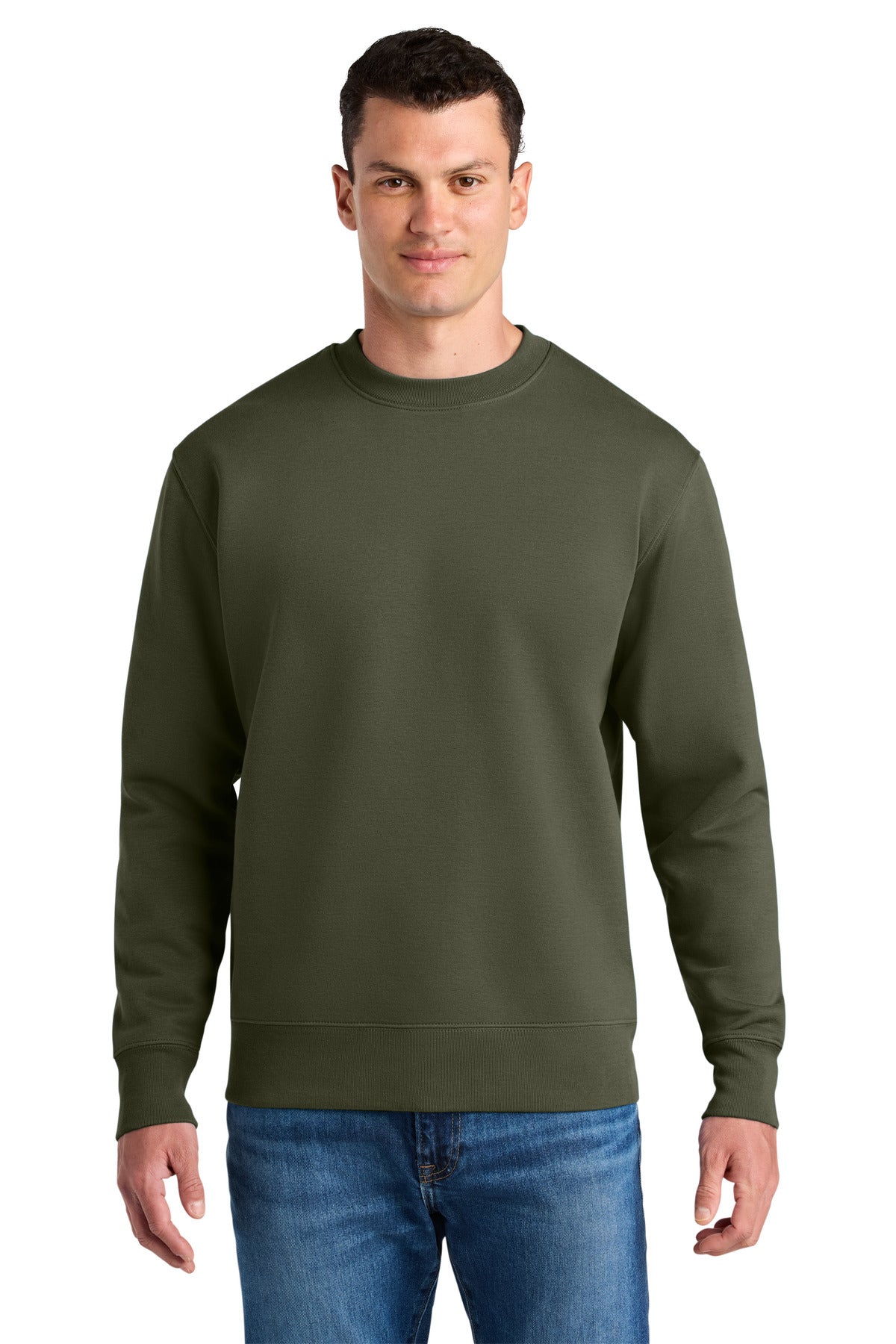 Stanley/Stella Unisex Changer 2.0 Crewneck Sweatshirt - Khaki Green