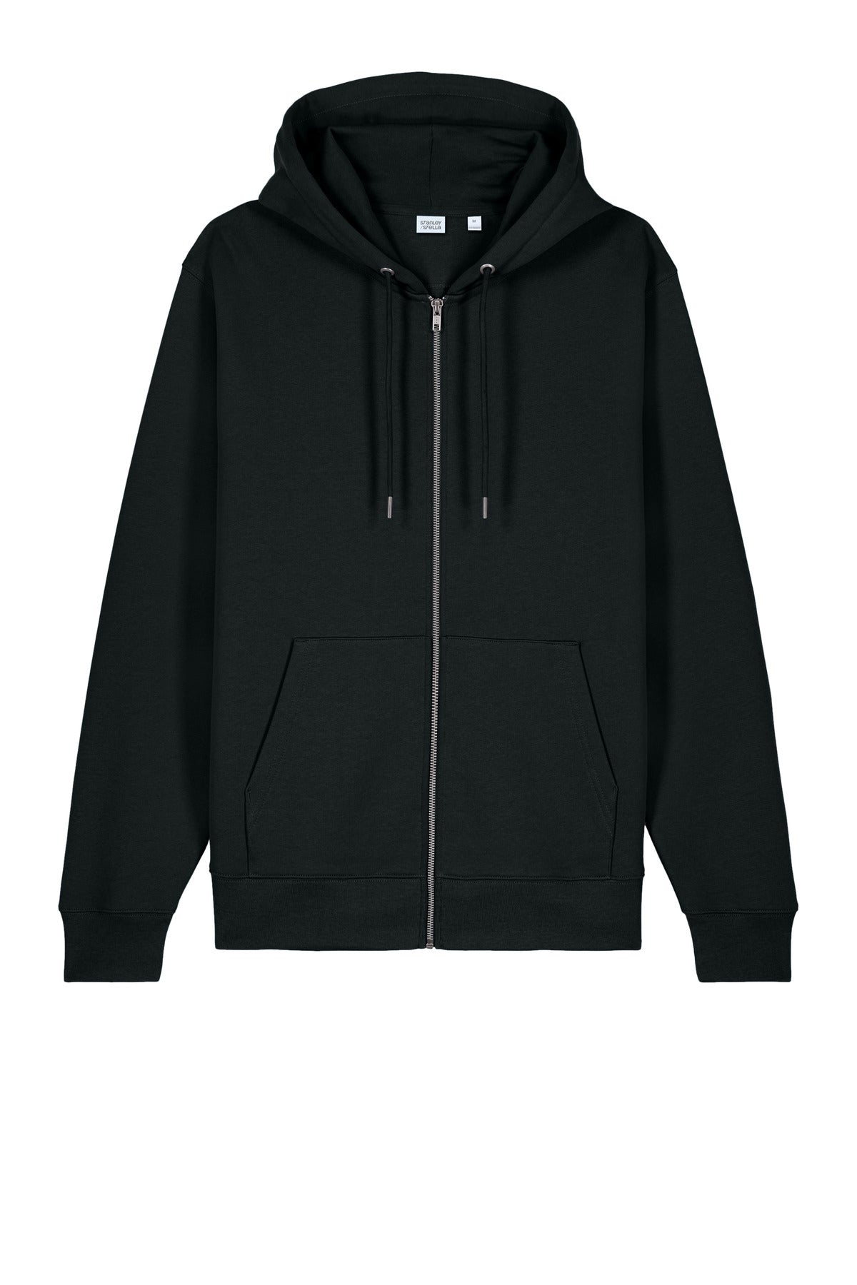 Stanley/Stella Unisex Cultivator 2.0 Full-Zip Hooded Sweatshirt - Black