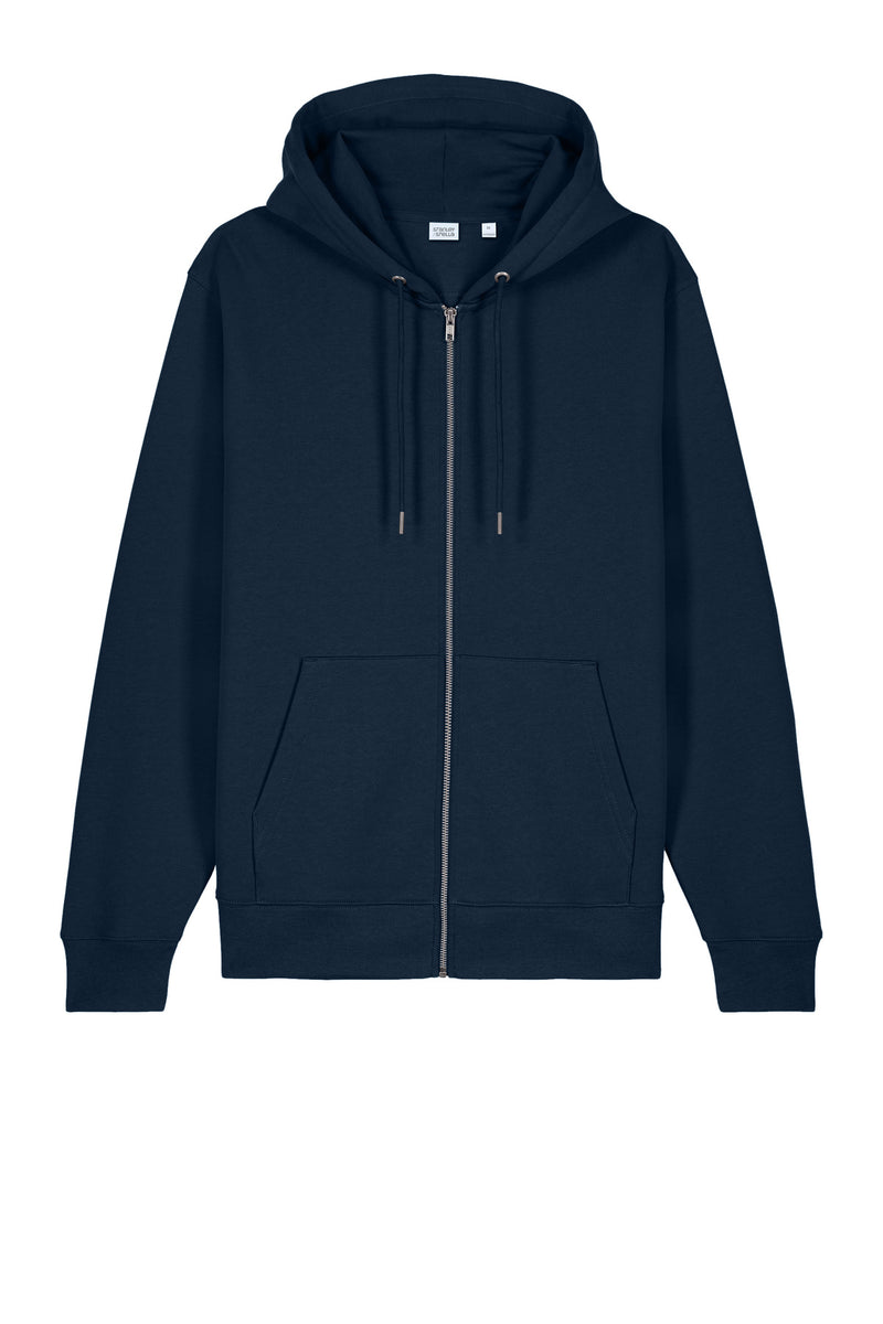 Stanley/Stella Unisex Cultivator 2.0 Full-Zip Hooded Sweatshirt - French Navy