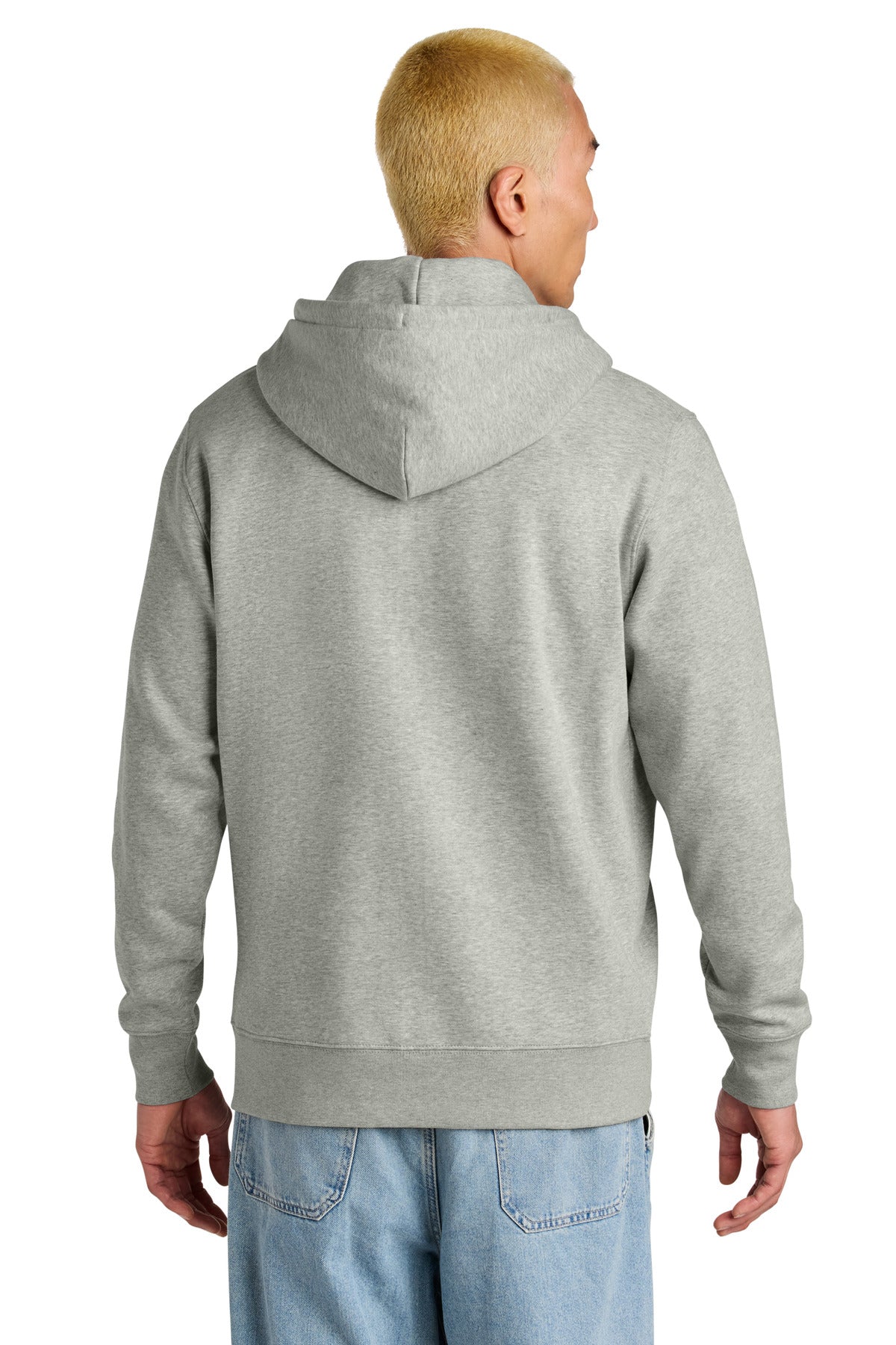 Stanley/Stella Unisex Cultivator 2.0 Full-Zip Hooded Sweatshirt - Heather Grey