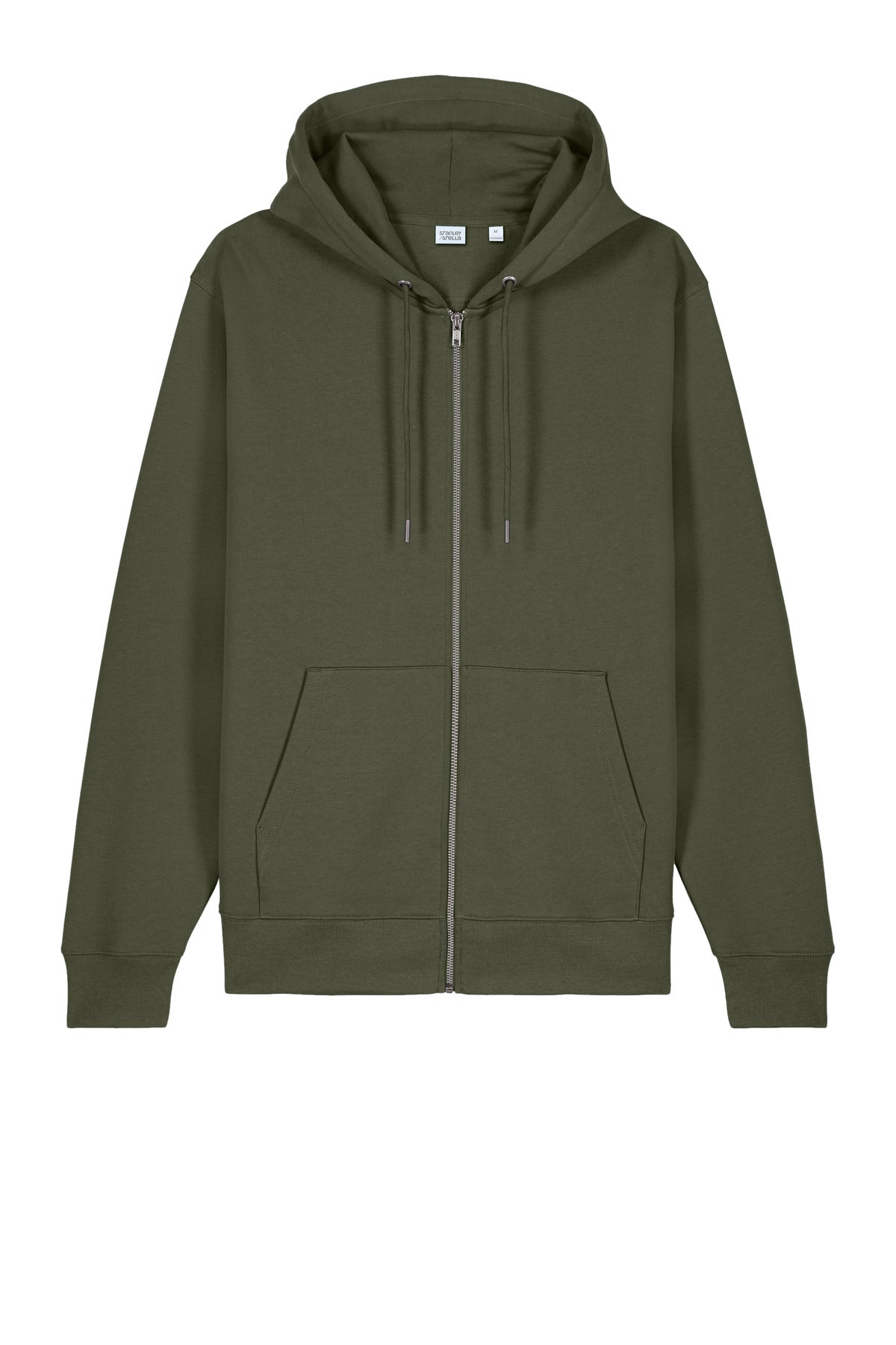Stanley/Stella Unisex Cultivator 2.0 Full-Zip Hooded Sweatshirt - Khaki Green
