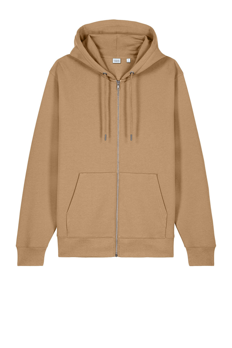 Stanley/Stella Unisex Cultivator 2.0 Full-Zip Hooded Sweatshirt - Latte