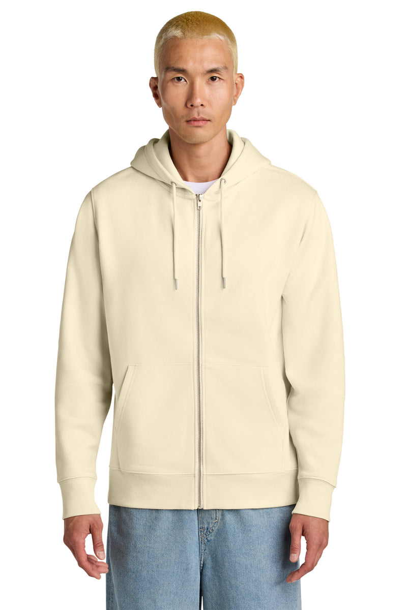 Stanley/Stella Unisex Cultivator 2.0 Full-Zip Hooded Sweatshirt - Natural Raw