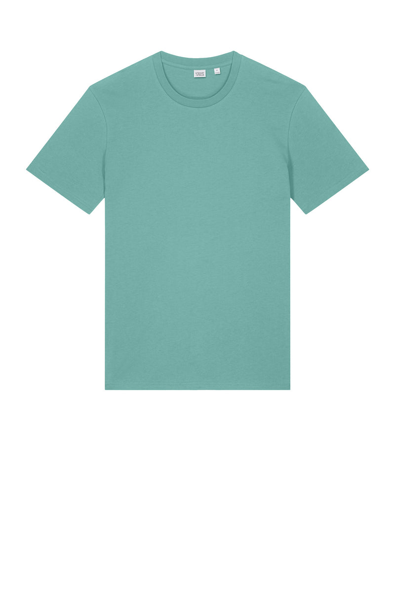Stanley/Stella Unisex Crafter Tee - Teal Monstera