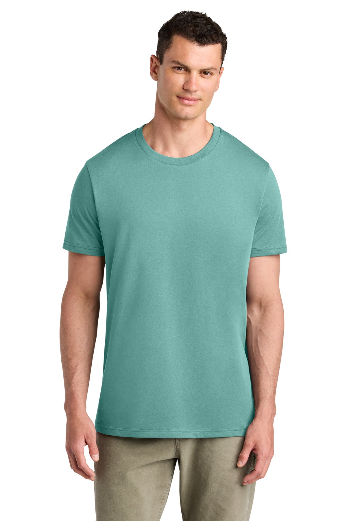 Stanley/Stella Unisex Crafter Tee - Teal Monstera