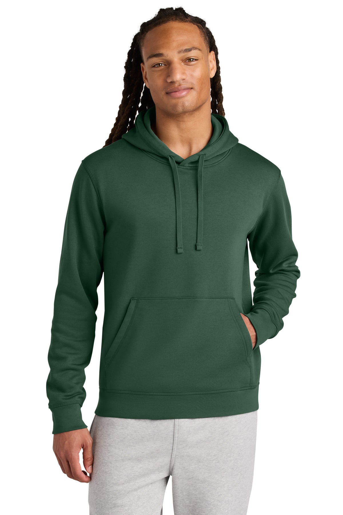 Stanley/Stella Unisex Drummer 2.0 Hooded Sweatshirt - Bottle Green