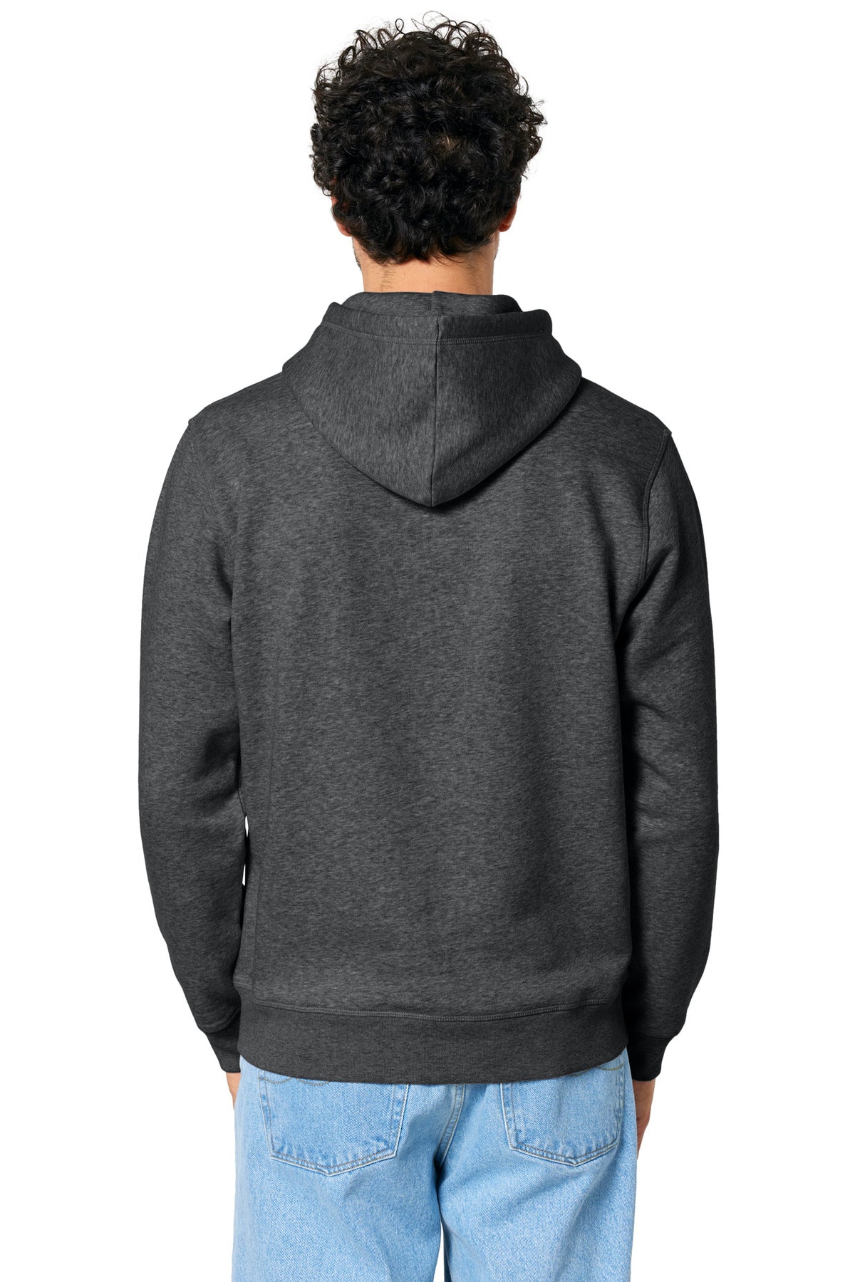 Stanley/Stella Unisex Drummer 2.0 Hooded Sweatshirt - Dark Heather Grey
