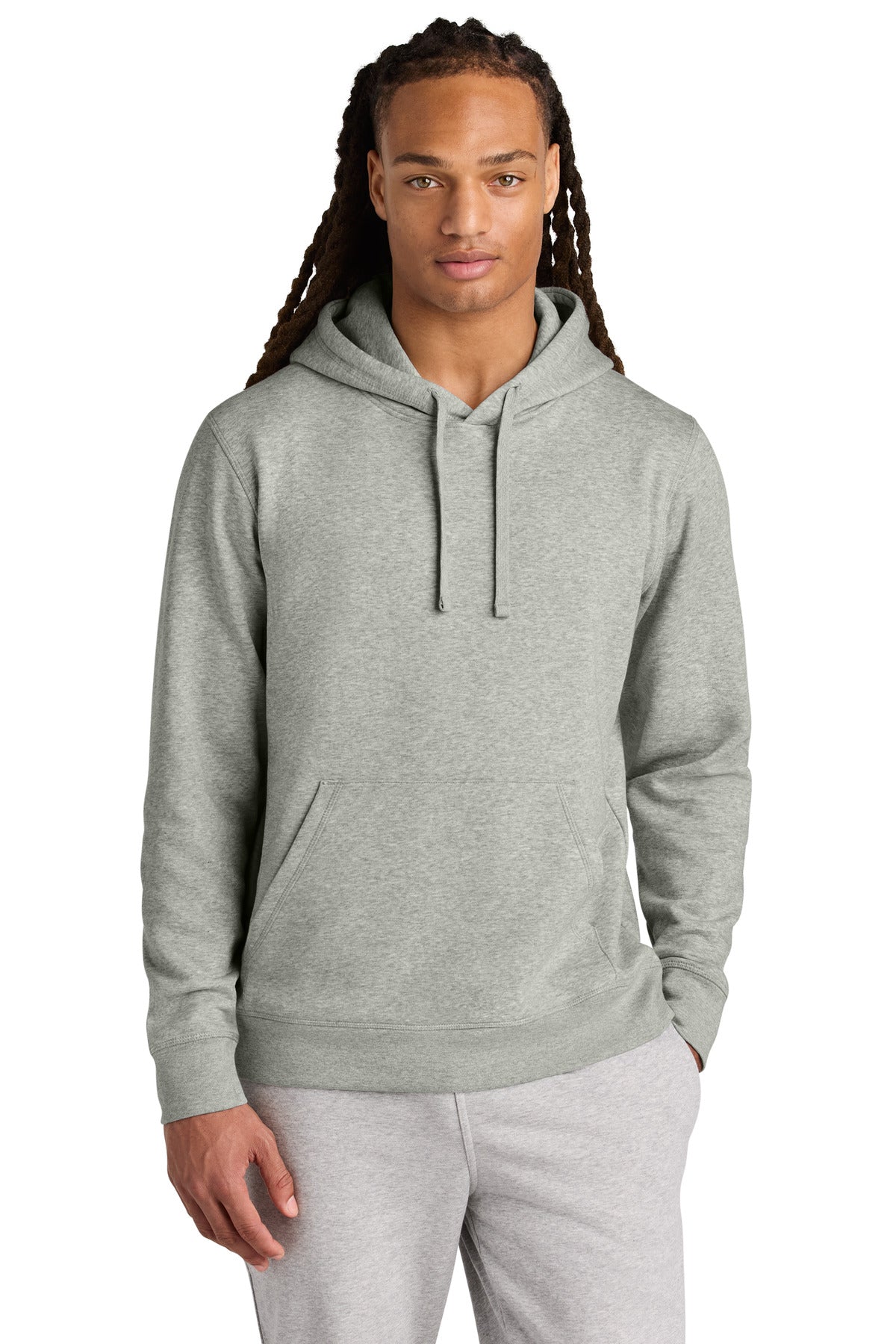 Stanley/Stella Unisex Drummer 2.0 Hooded Sweatshirt - Heather Grey
