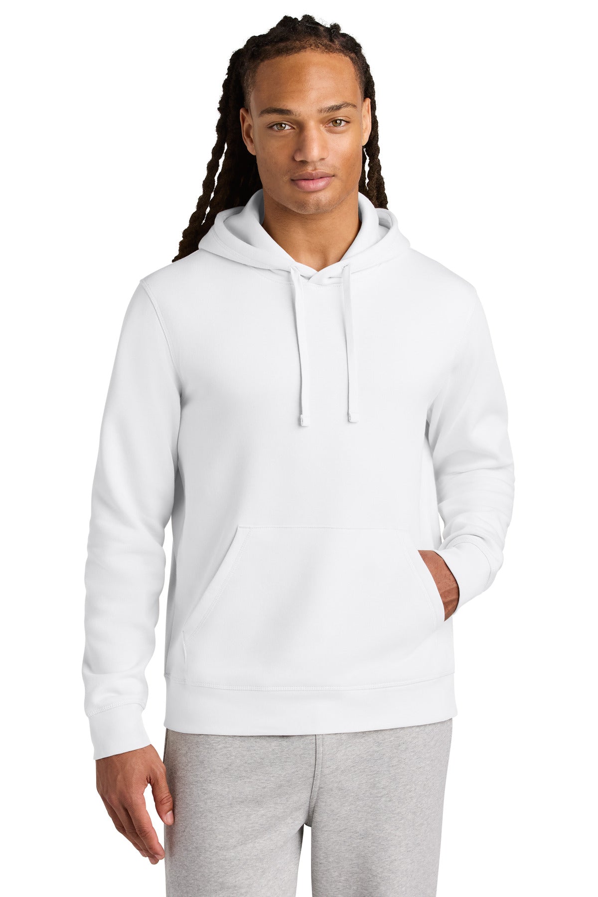 Stanley/Stella Unisex Drummer 2.0 Hooded Sweatshirt - White