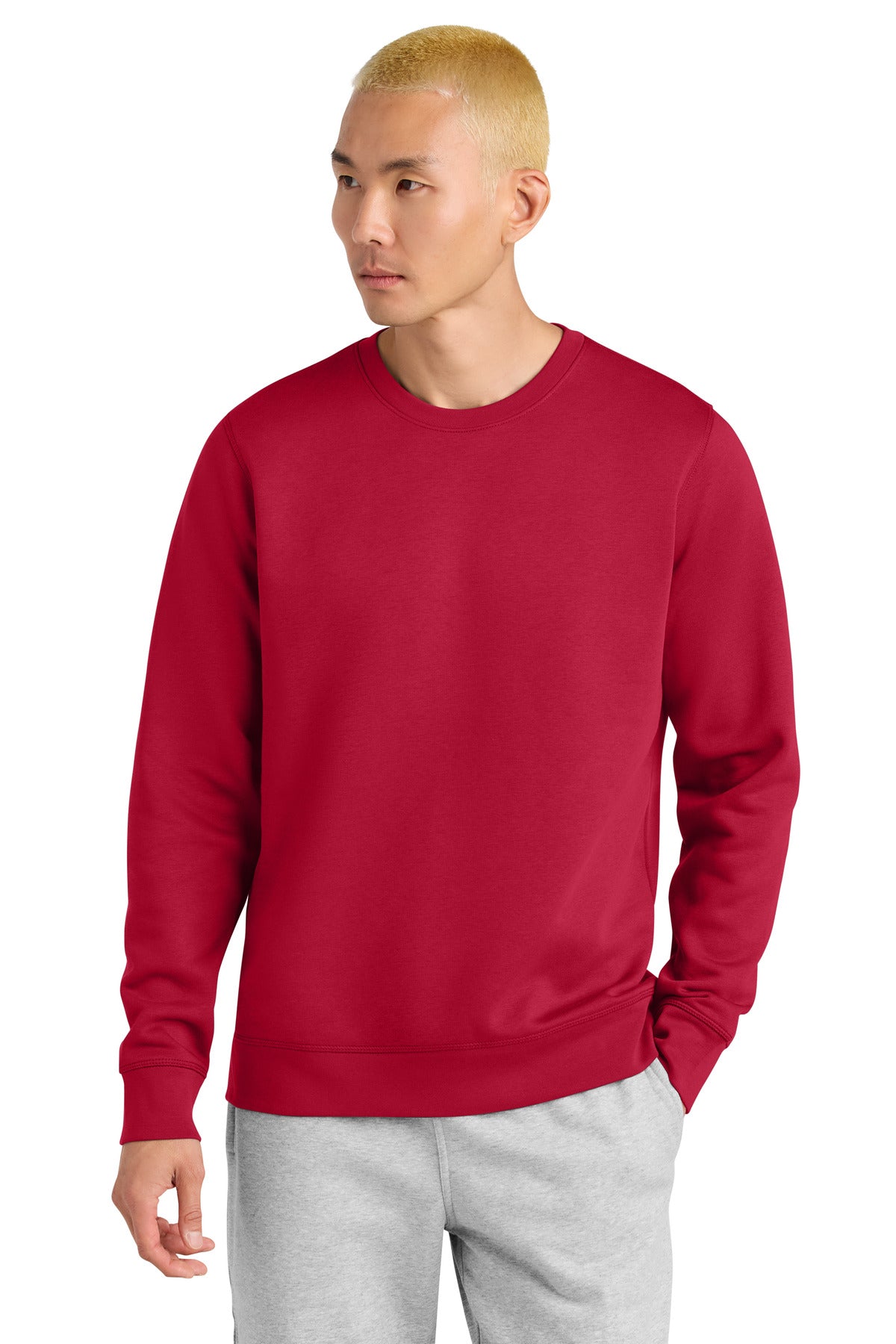 Stanley/Stella Unisex Roller Crewneck Sweatshirt - Red