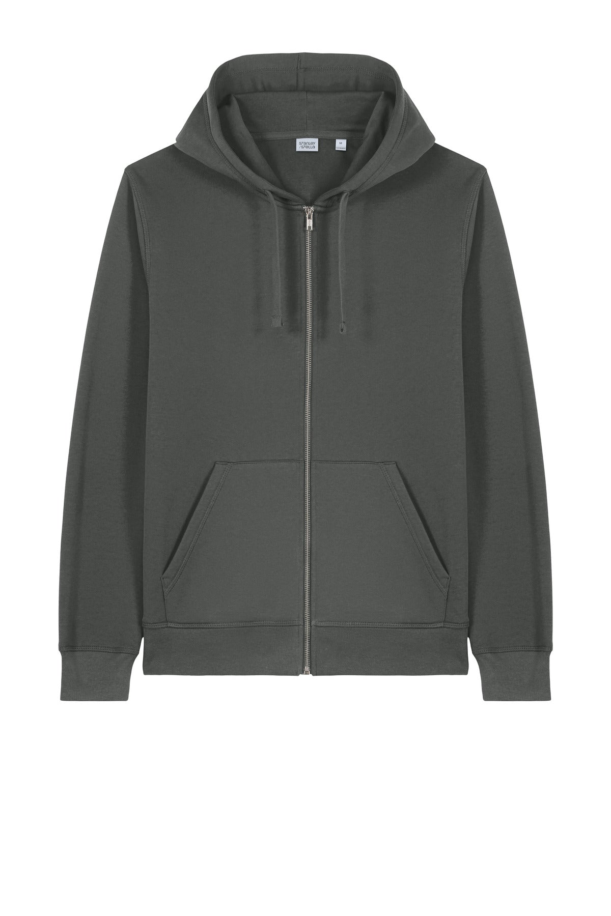 Stanley/Stella Unisex Mixer Full-Zip Hooded Sweatshirt - Anthracite