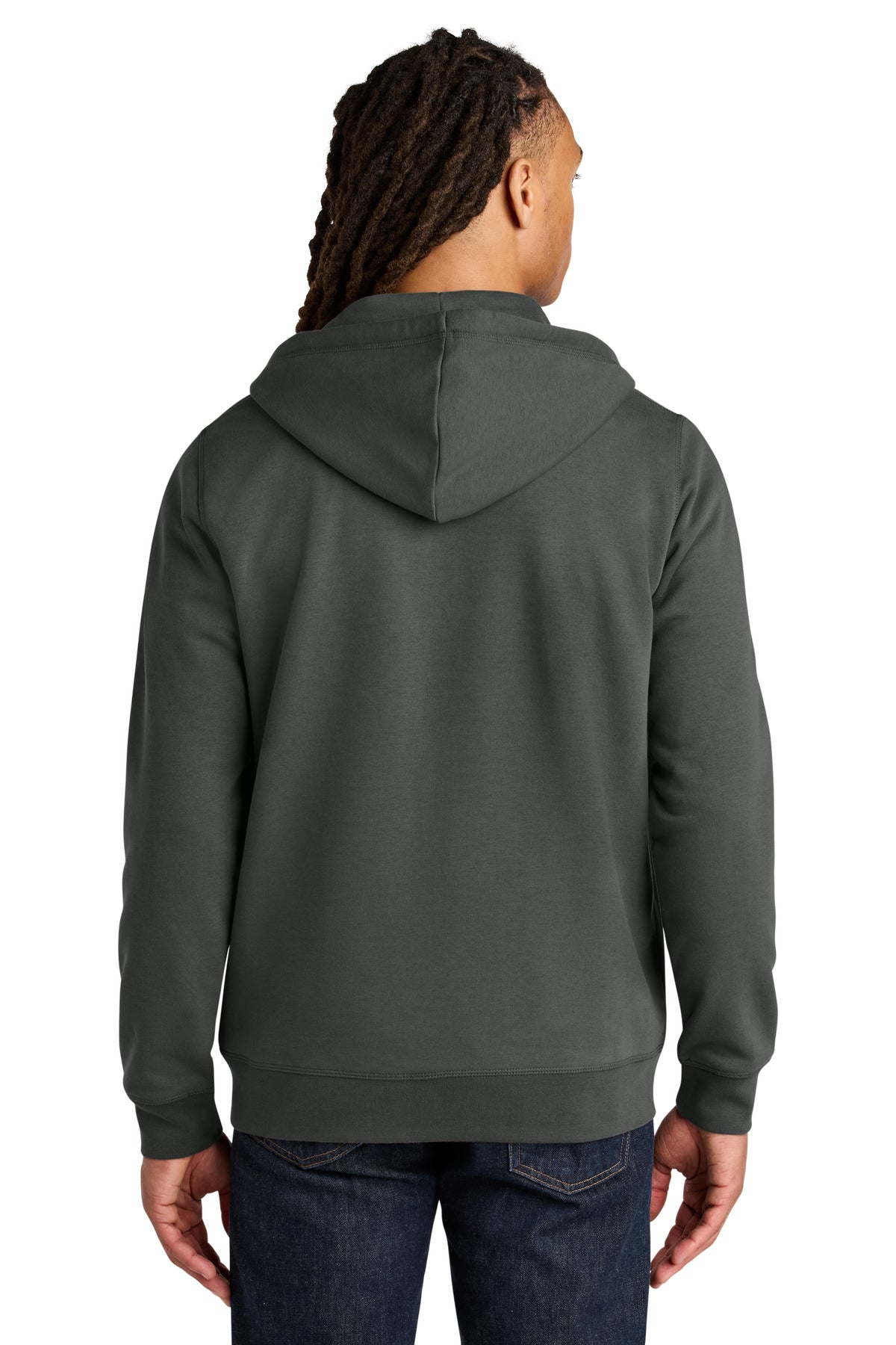 Stanley/Stella Unisex Mixer Full-Zip Hooded Sweatshirt - Anthracite