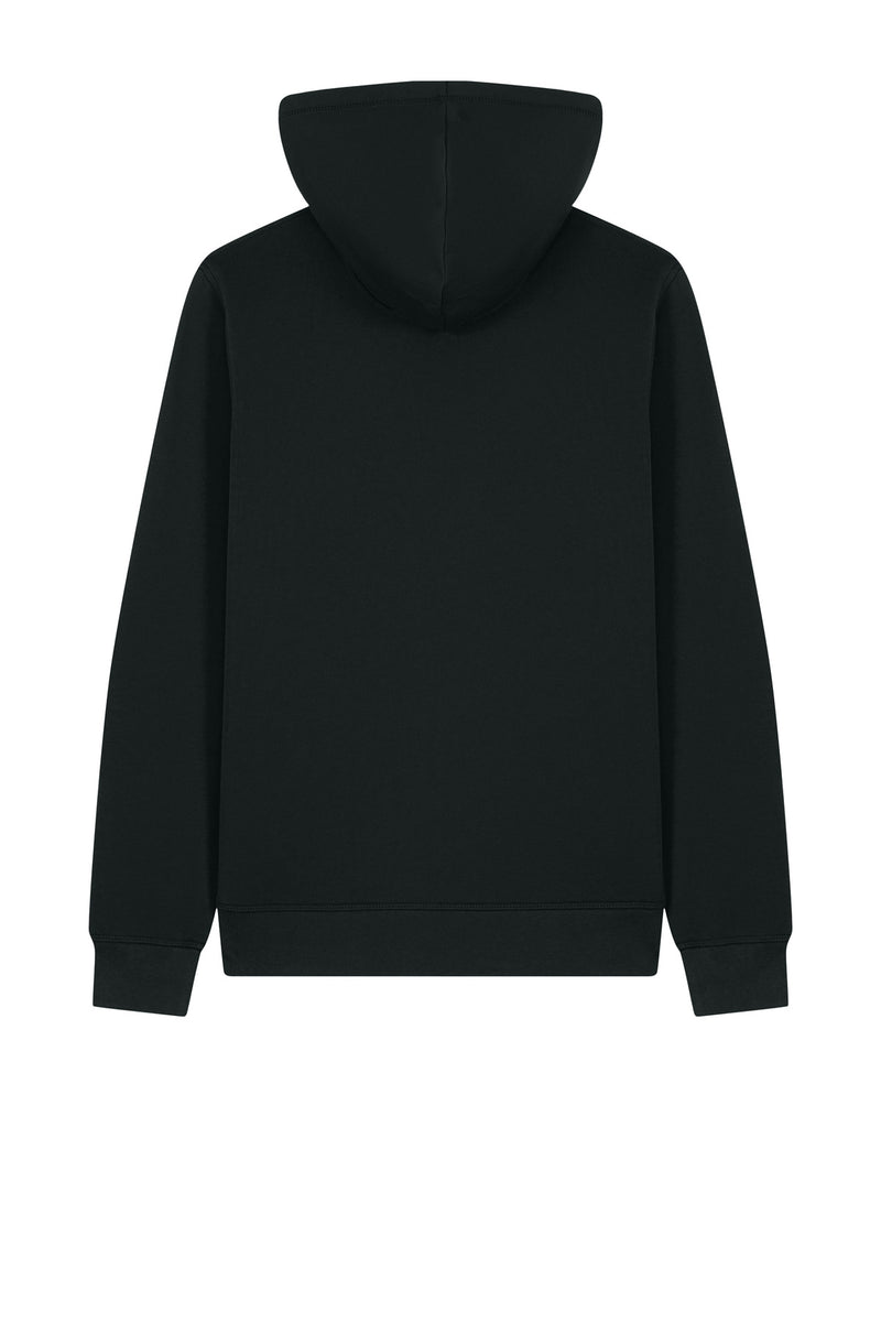 Stanley/Stella Unisex Mixer Full-Zip Hooded Sweatshirt - Black
