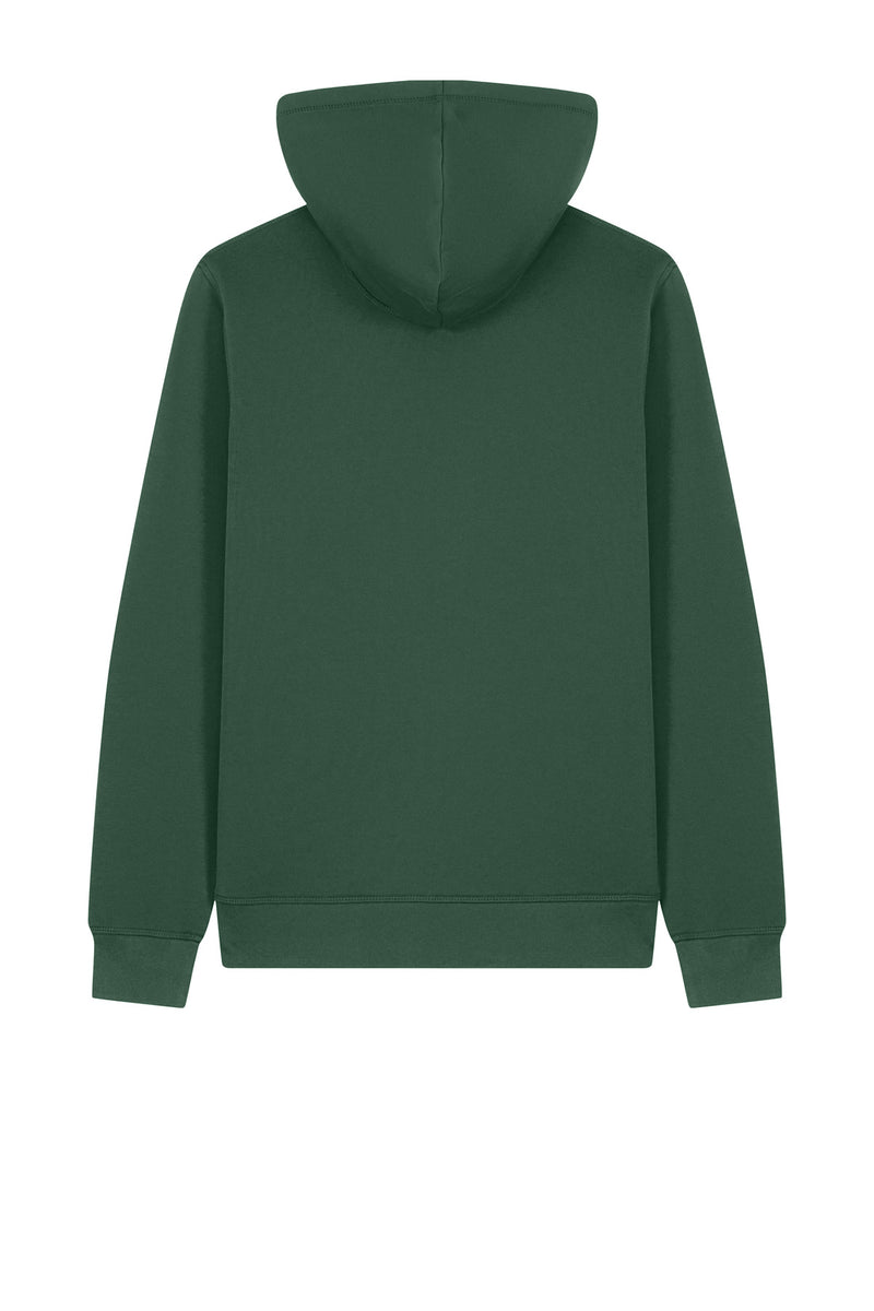 Stanley/Stella Unisex Mixer Full-Zip Hooded Sweatshirt - Bottle Green