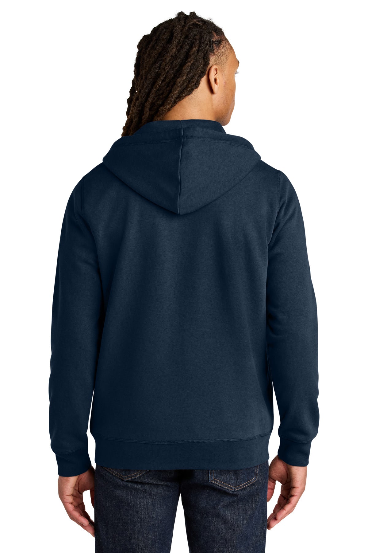 Stanley/Stella Unisex Mixer Full-Zip Hooded Sweatshirt - French Navy