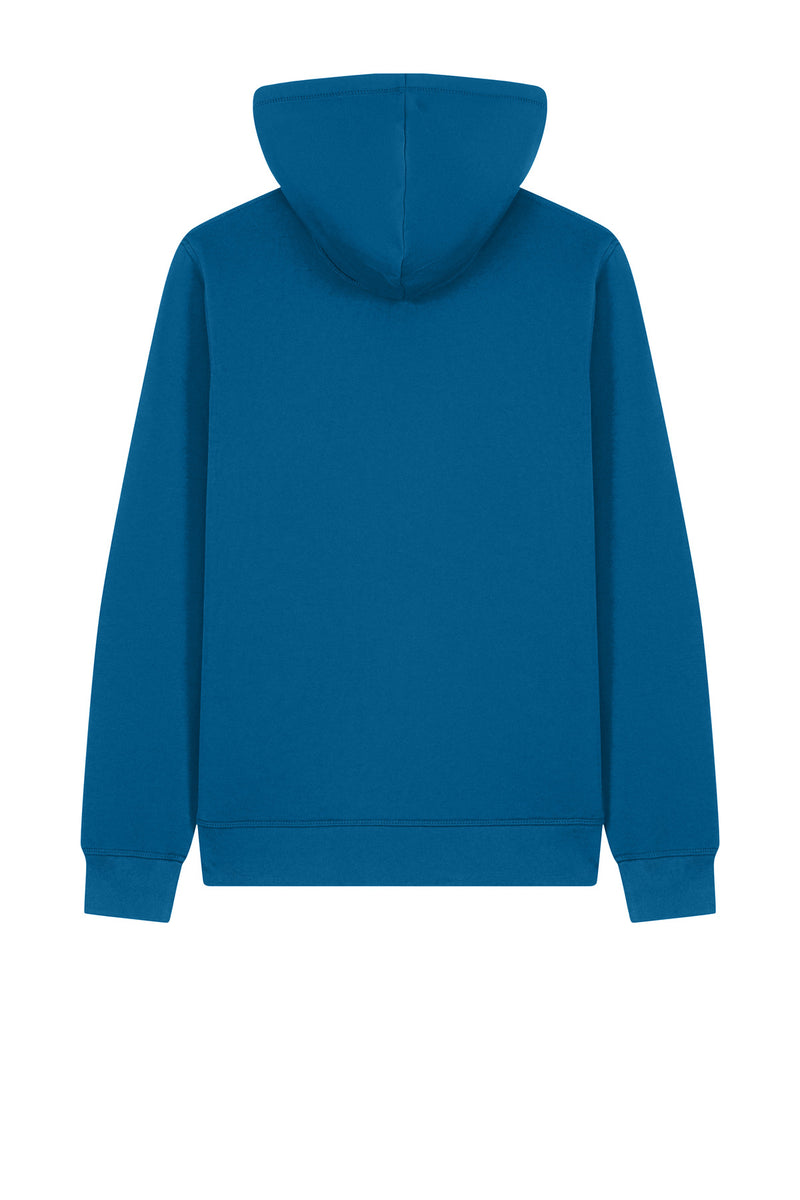Stanley/Stella Unisex Mixer Full-Zip Hooded Sweatshirt - Royal Blue