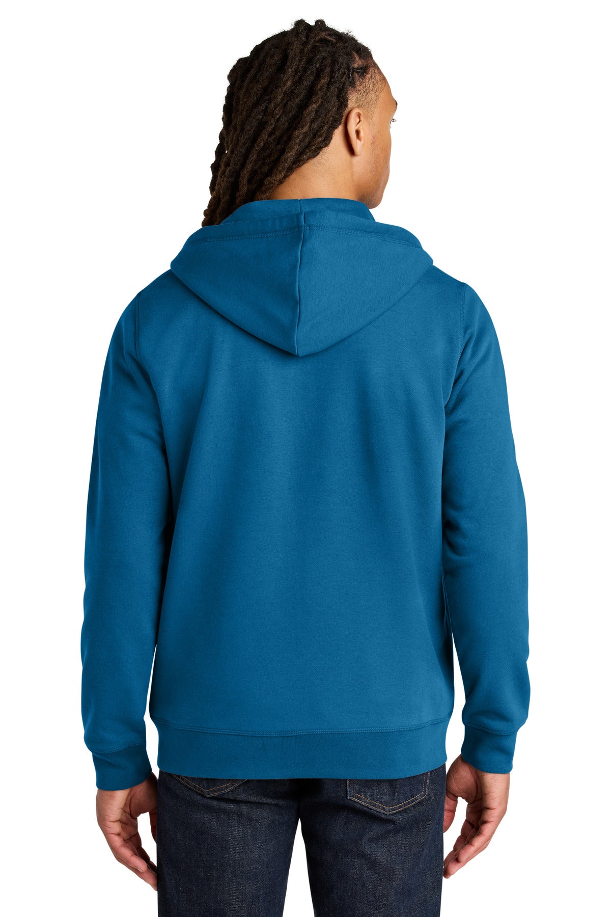 Stanley/Stella Unisex Mixer Full-Zip Hooded Sweatshirt - Royal Blue